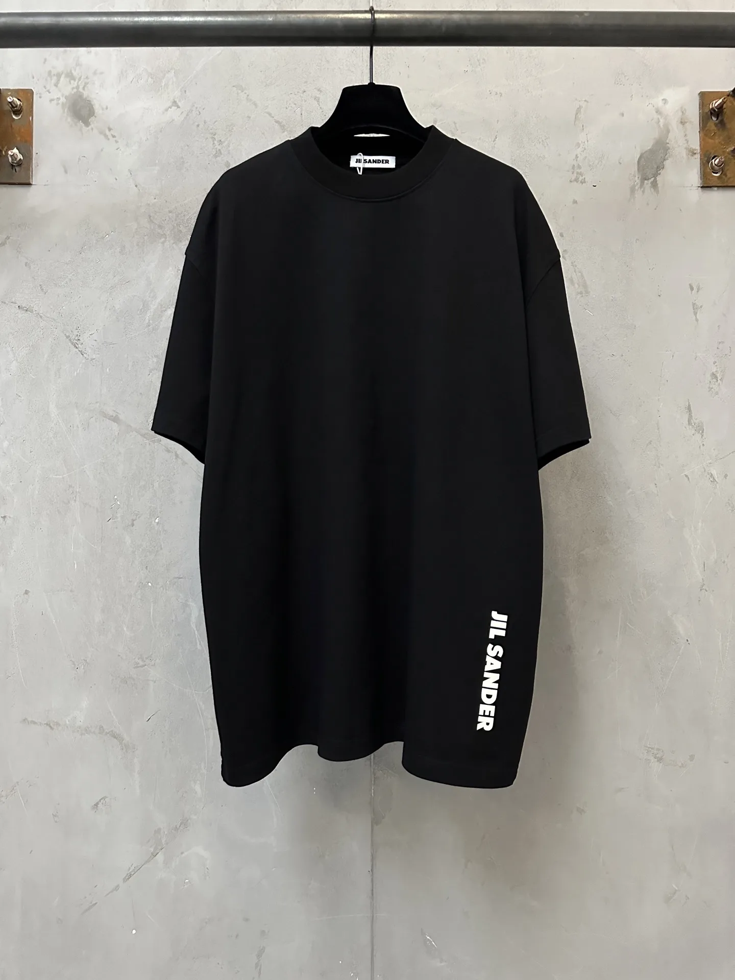 Logo Print Heavyweight Cotton T-Shirt D19011194