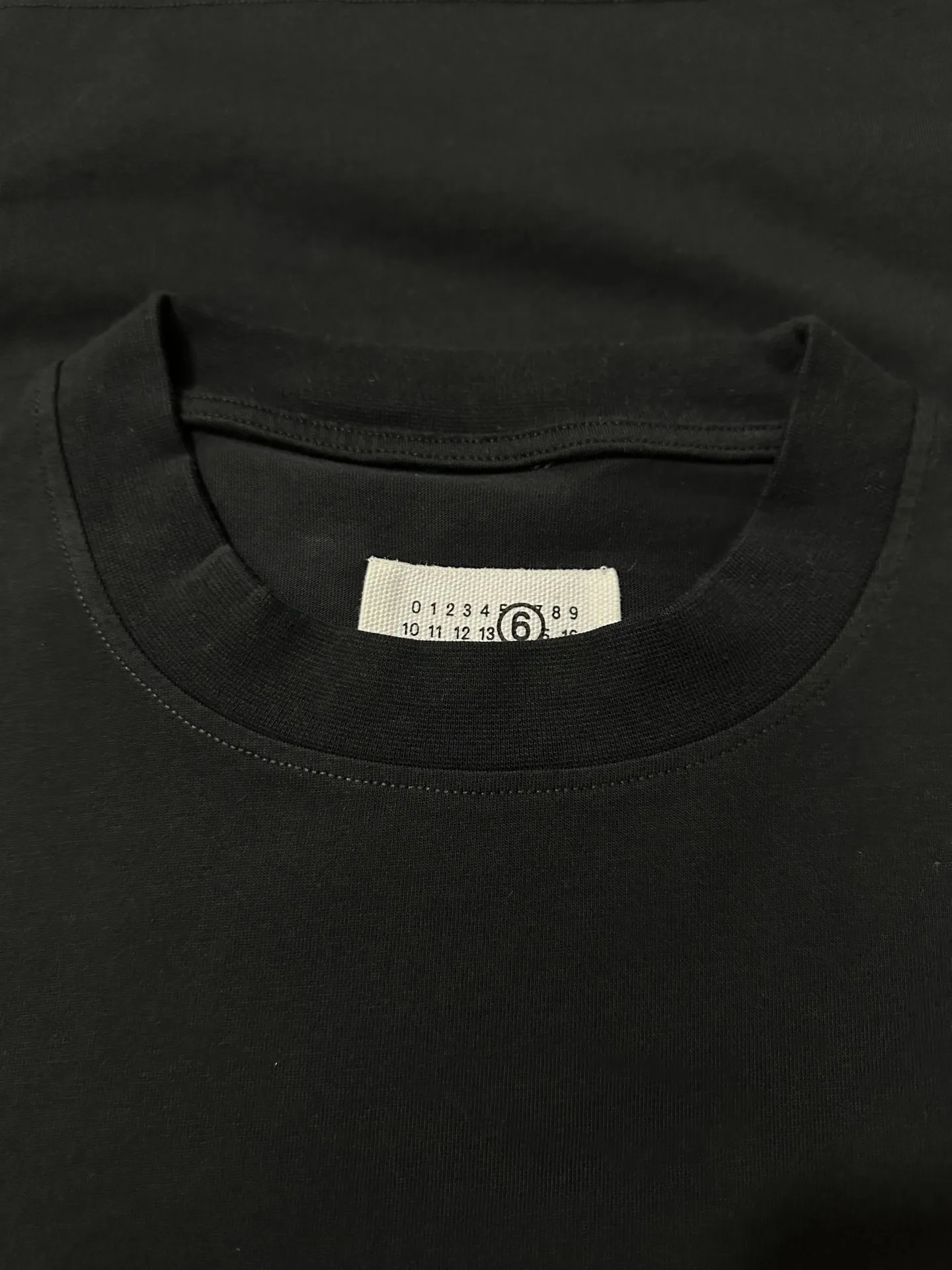 MM6 Maison Margiela Signature Logo Long-Sleeve T-Shirt D22023156 — view 6