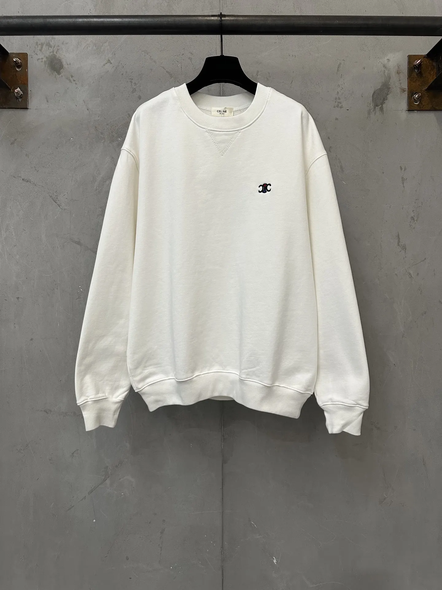 Logo-Embroidered Cotton-Terry Sweatshirt D26022283