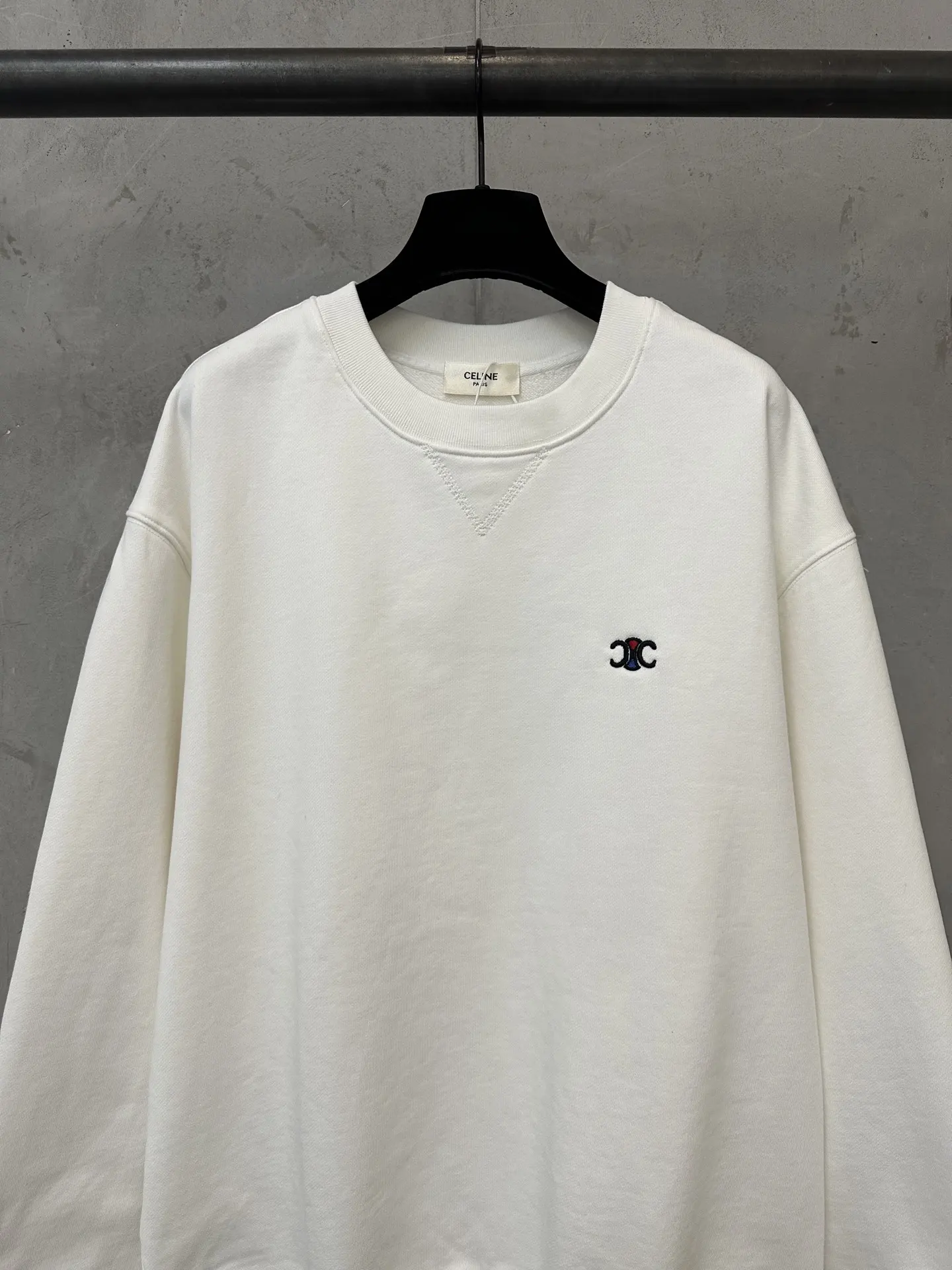 Logo-Embroidered Cotton-Terry Sweatshirt D26022283 — view 3