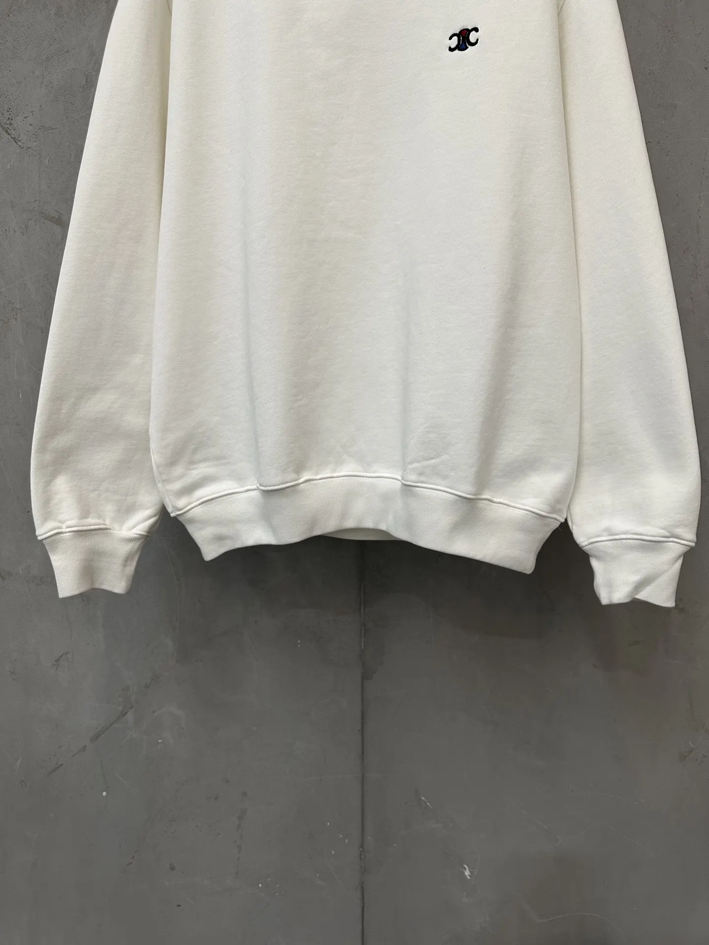 Logo-Embroidered Cotton-Terry Sweatshirt D26022283 — view 4