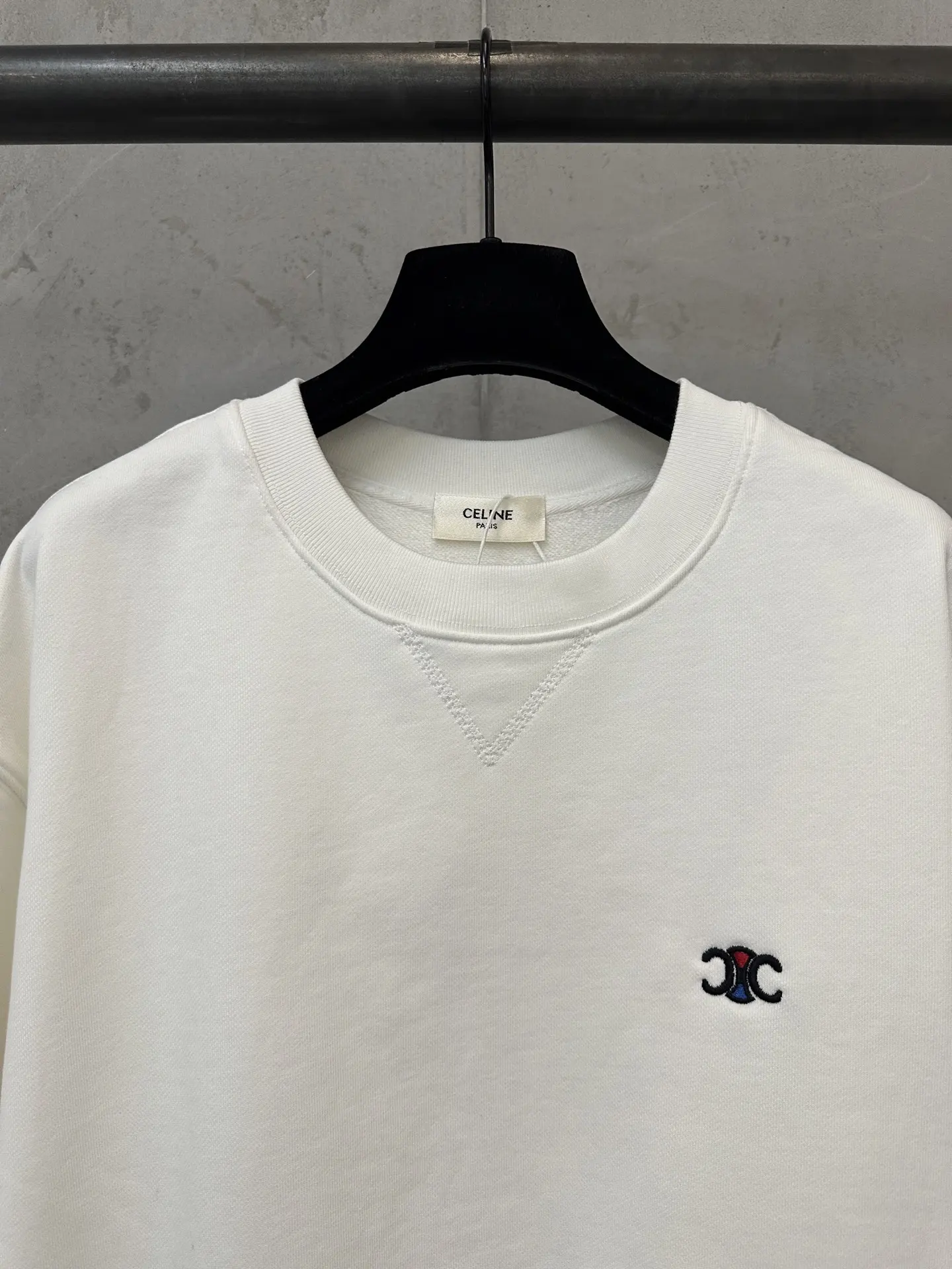 Logo-Embroidered Cotton-Terry Sweatshirt D26022283 — view 5