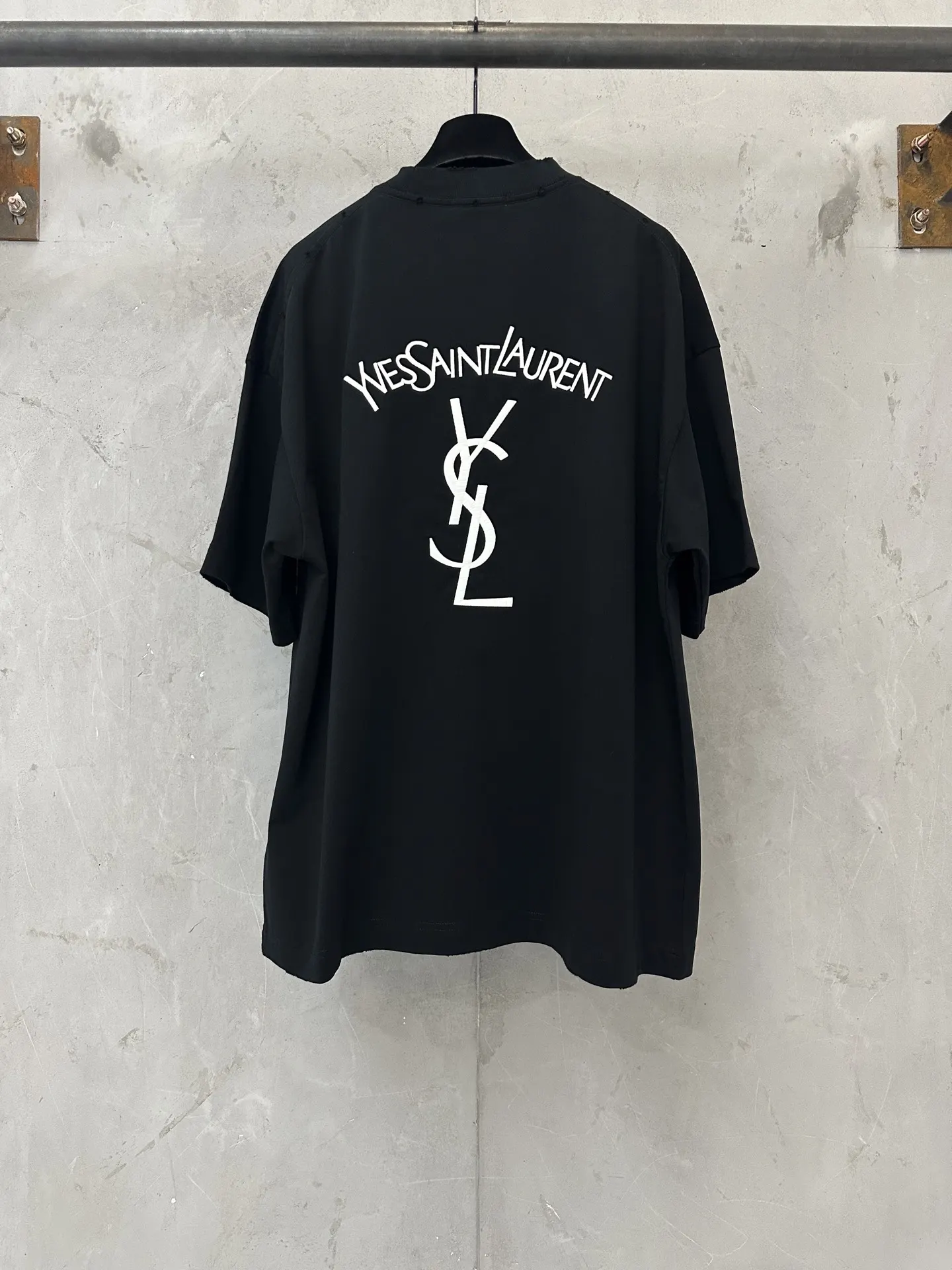 Logo Embroidered Heavyweight Cotton T-Shirt D19011348 — view 2