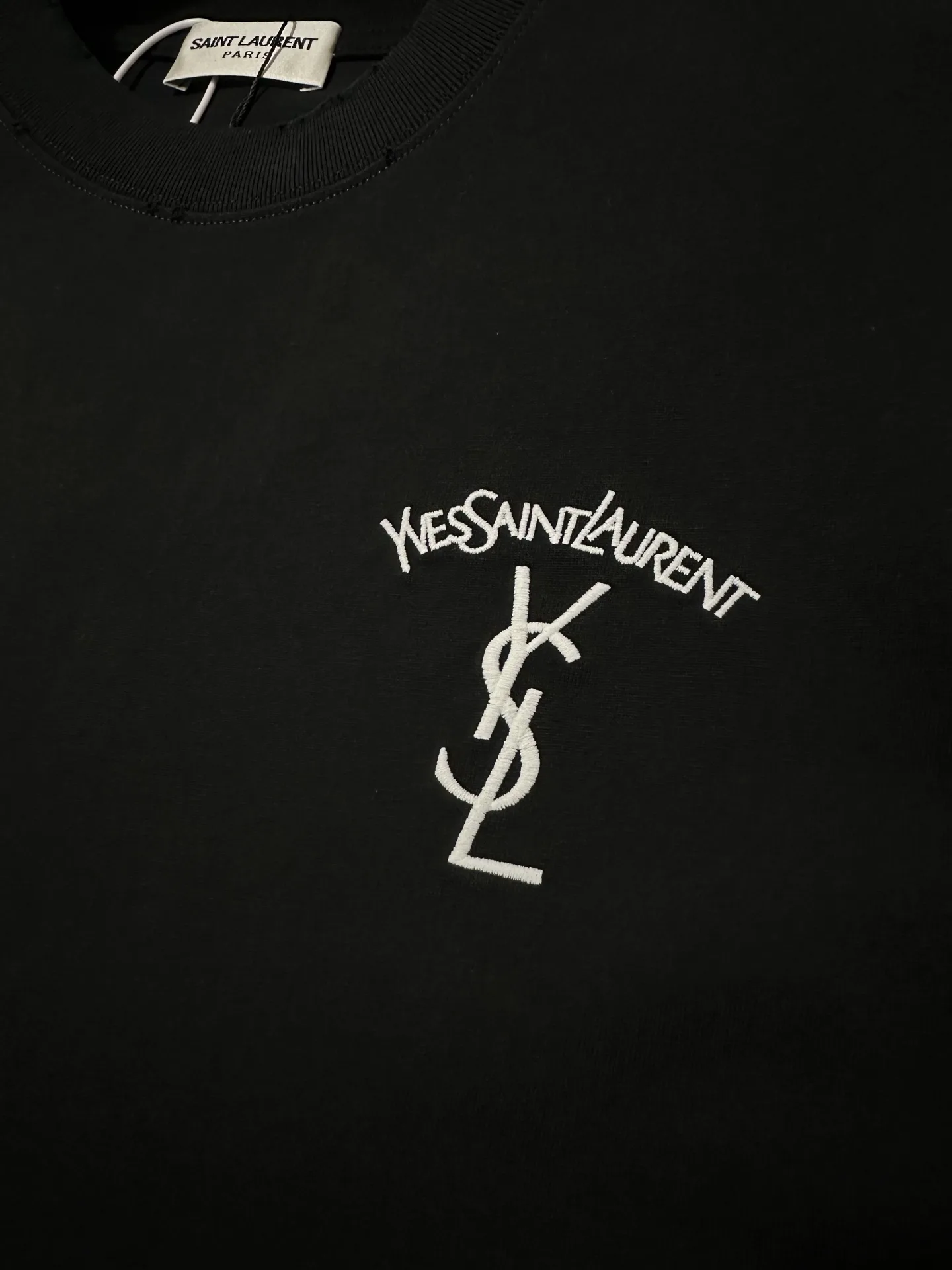 Logo Embroidered Heavyweight Cotton T-Shirt D19011348 — view 6