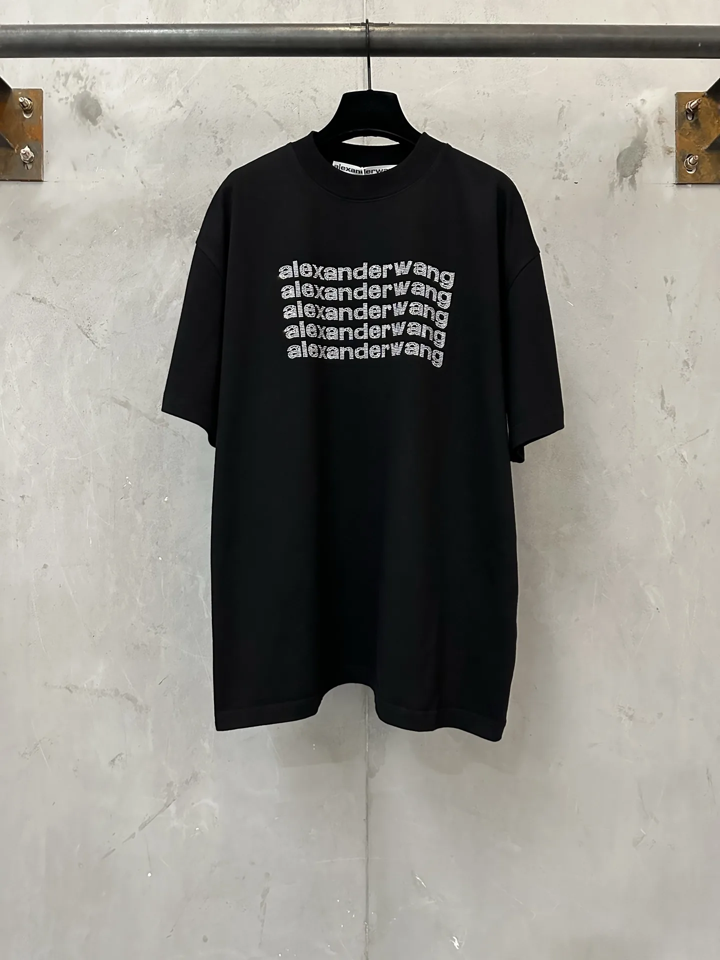 Crystal Logo Heavyweight Cotton T-Shirt D19523763