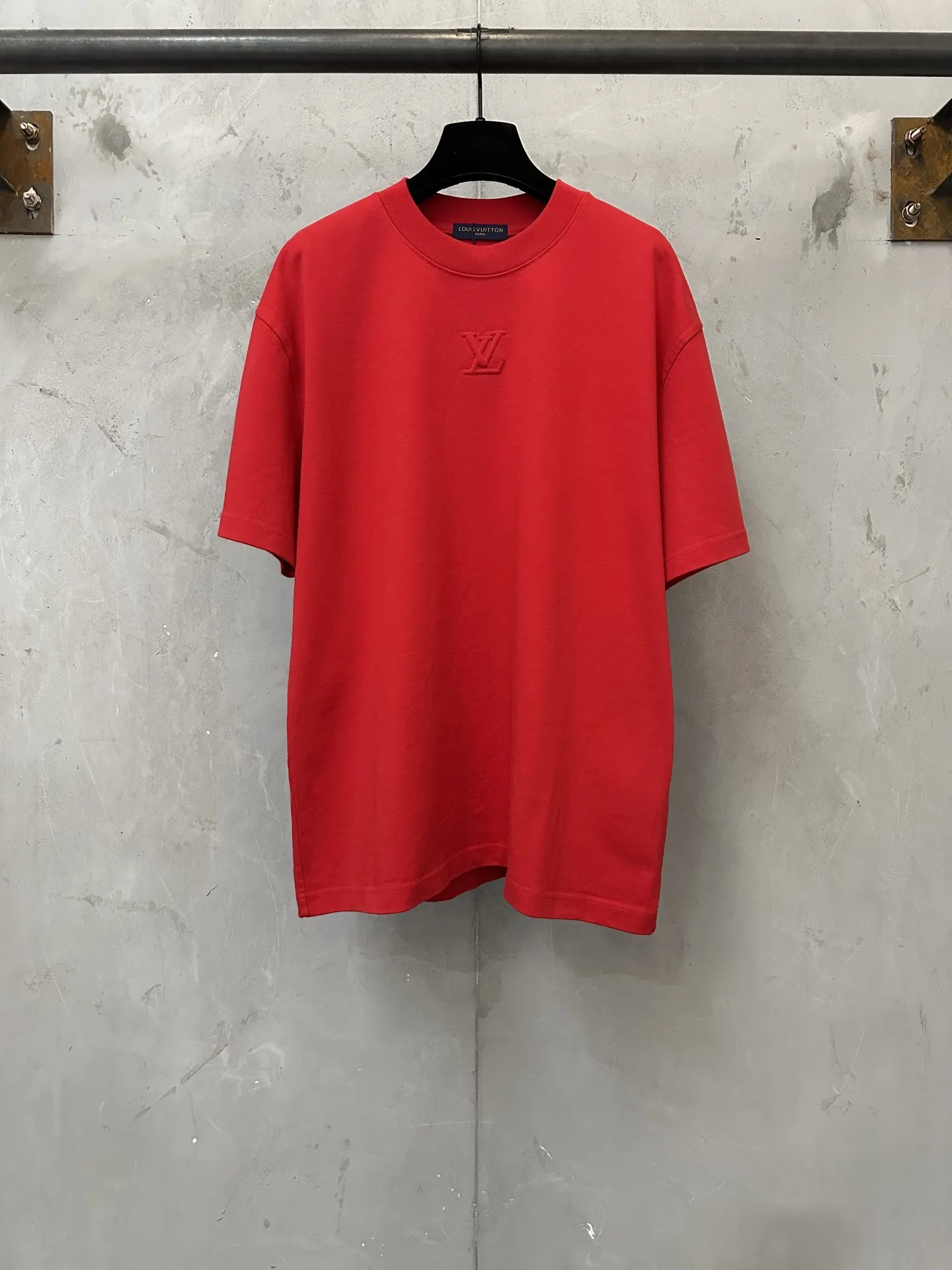 Embossed Logo Heavyweight Cotton T-Shirt D21020487