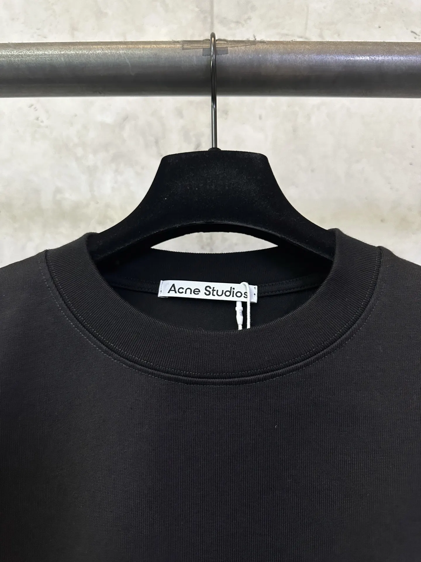 Rhinestone Logo Heavyweight Cotton T-Shirt D22015307 — view 7