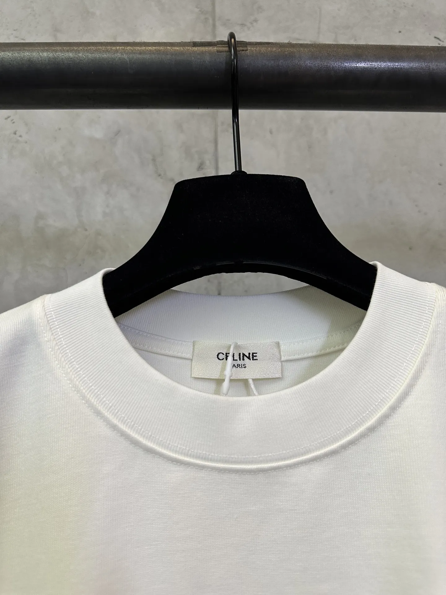 Celine Drawing Print Heavyweight Cotton T-Shirt D22012354 — view 7