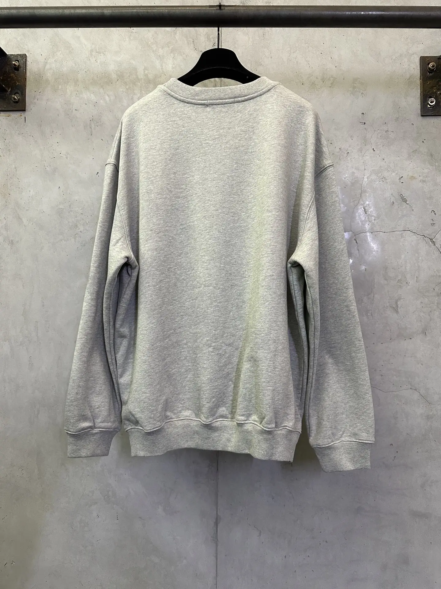 Logo-Print Heavyweight Cotton Sweatshirt D24011502 — view 2