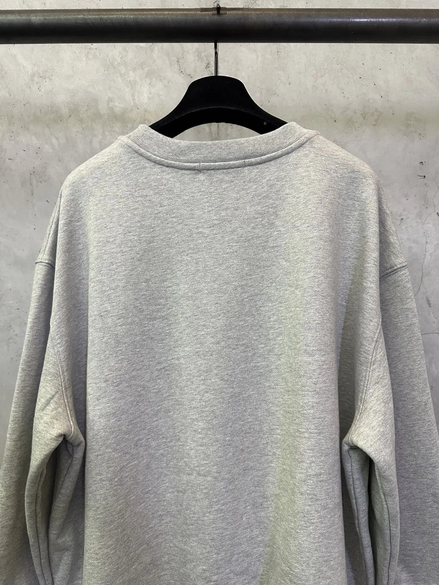 Logo-Print Heavyweight Cotton Sweatshirt D24011502 — view 5