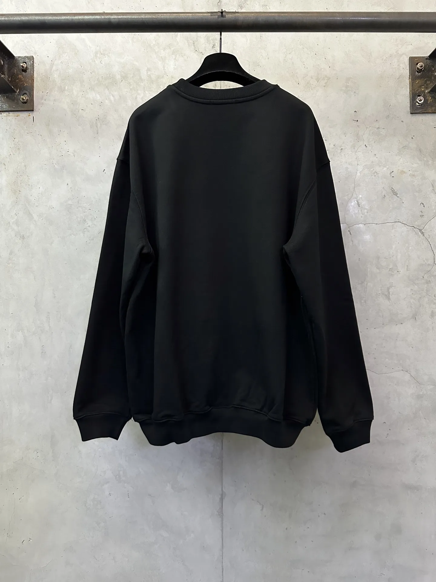 Logo Print Heavyweight Cotton Sweatshirt D25023105 — view 2