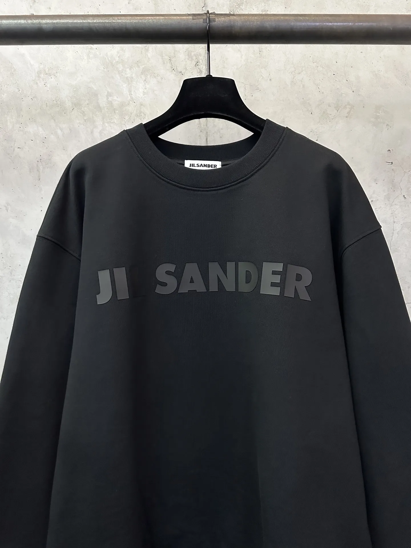 Logo Print Heavyweight Cotton Sweatshirt D25023105 — view 3