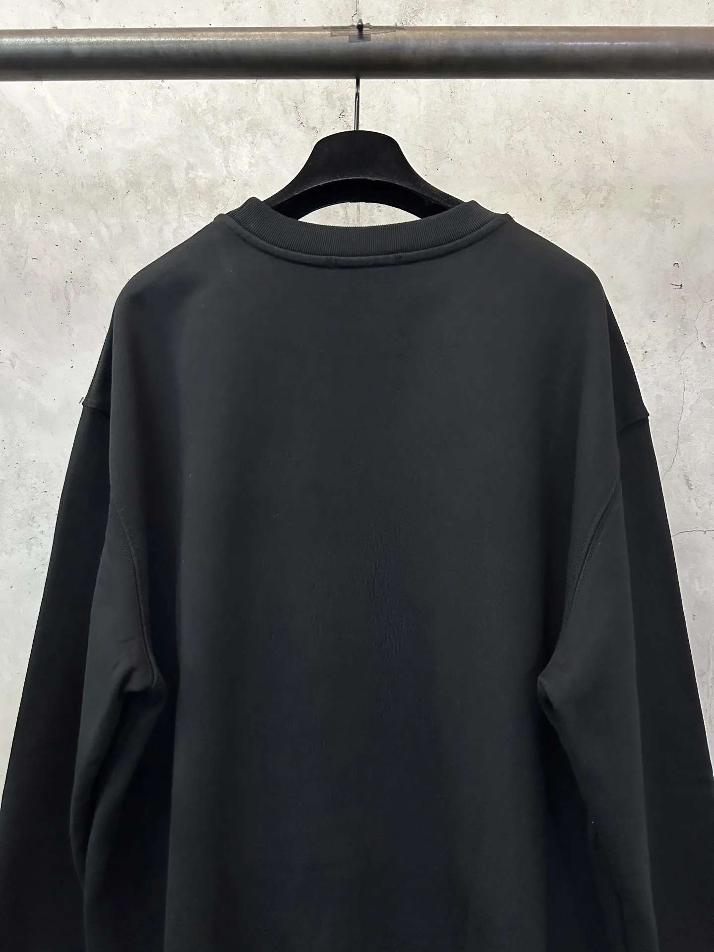 Logo Print Heavyweight Cotton Sweatshirt D25023105 — view 5