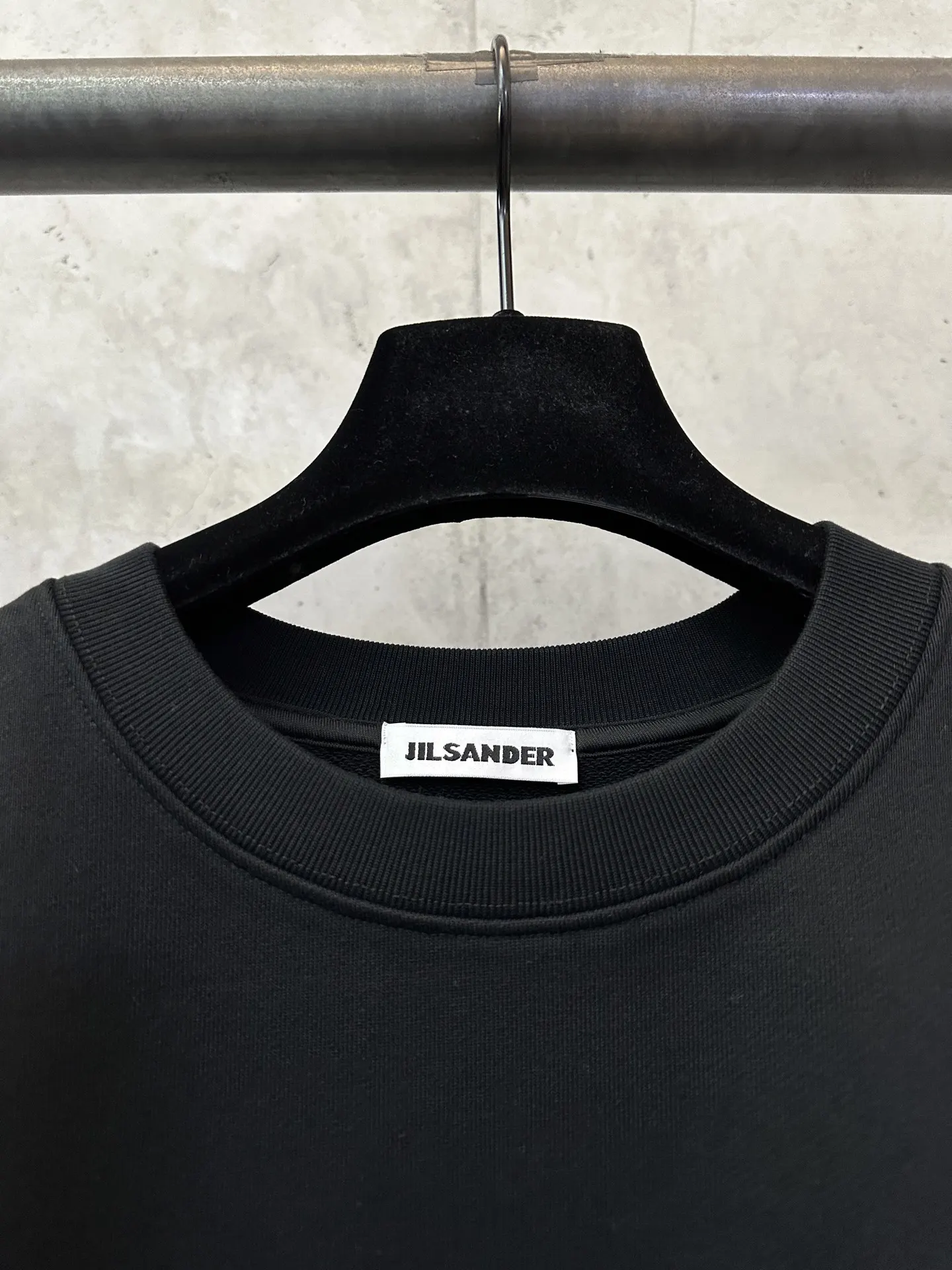 Logo Print Heavyweight Cotton Sweatshirt D25023105 — view 7