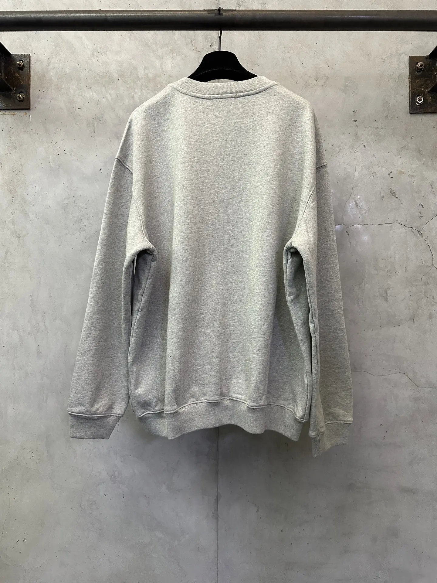 Logo Print Heavyweight Cotton Sweatshirt D25023106 — view 2