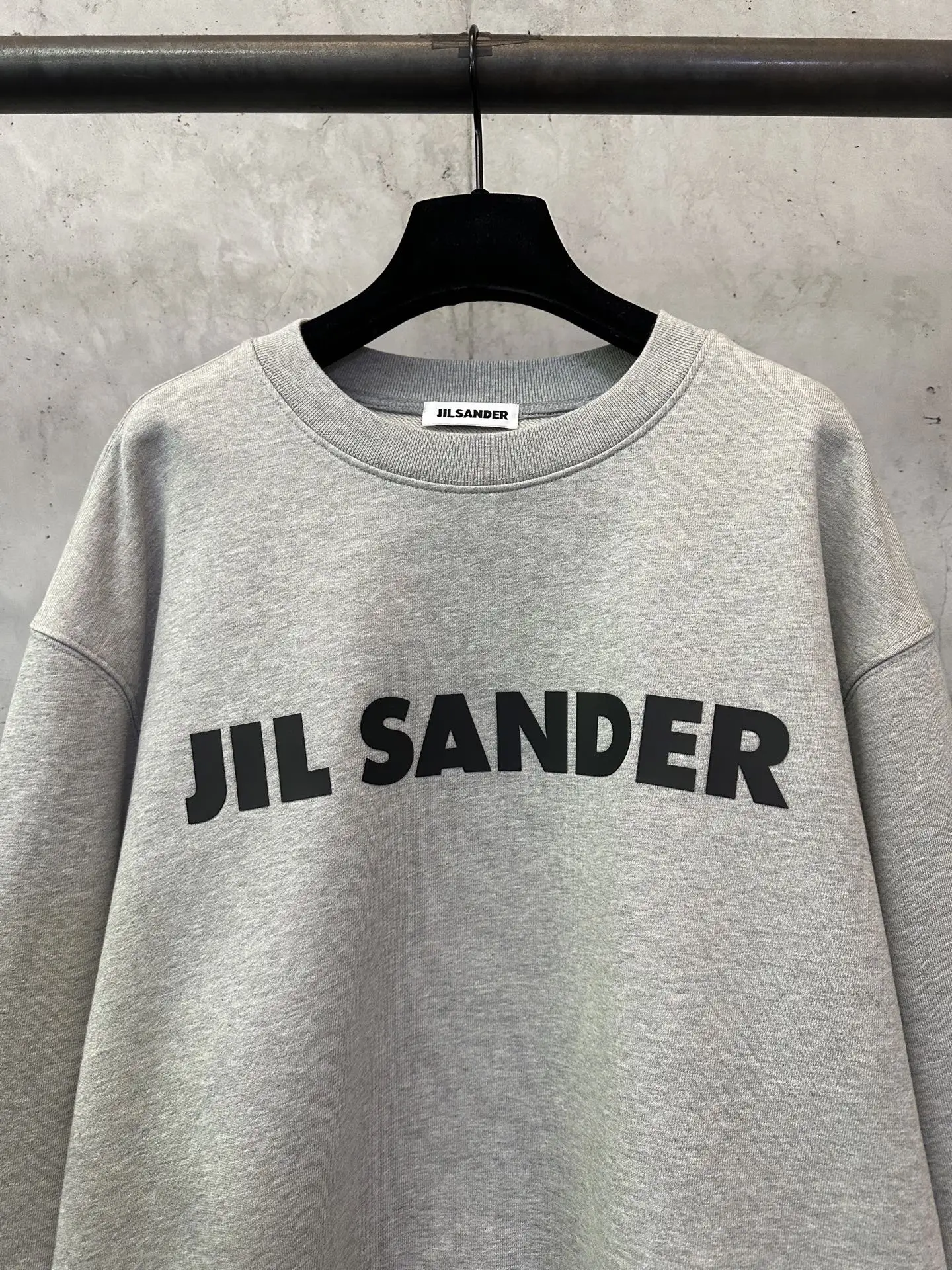Logo Print Heavyweight Cotton Sweatshirt D25023106 — view 3