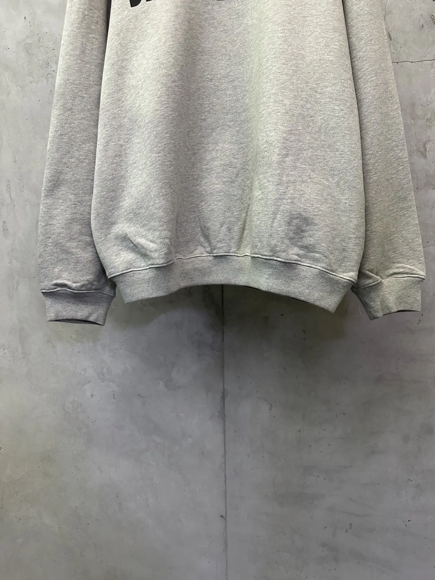 Logo Print Heavyweight Cotton Sweatshirt D25023106 — view 4