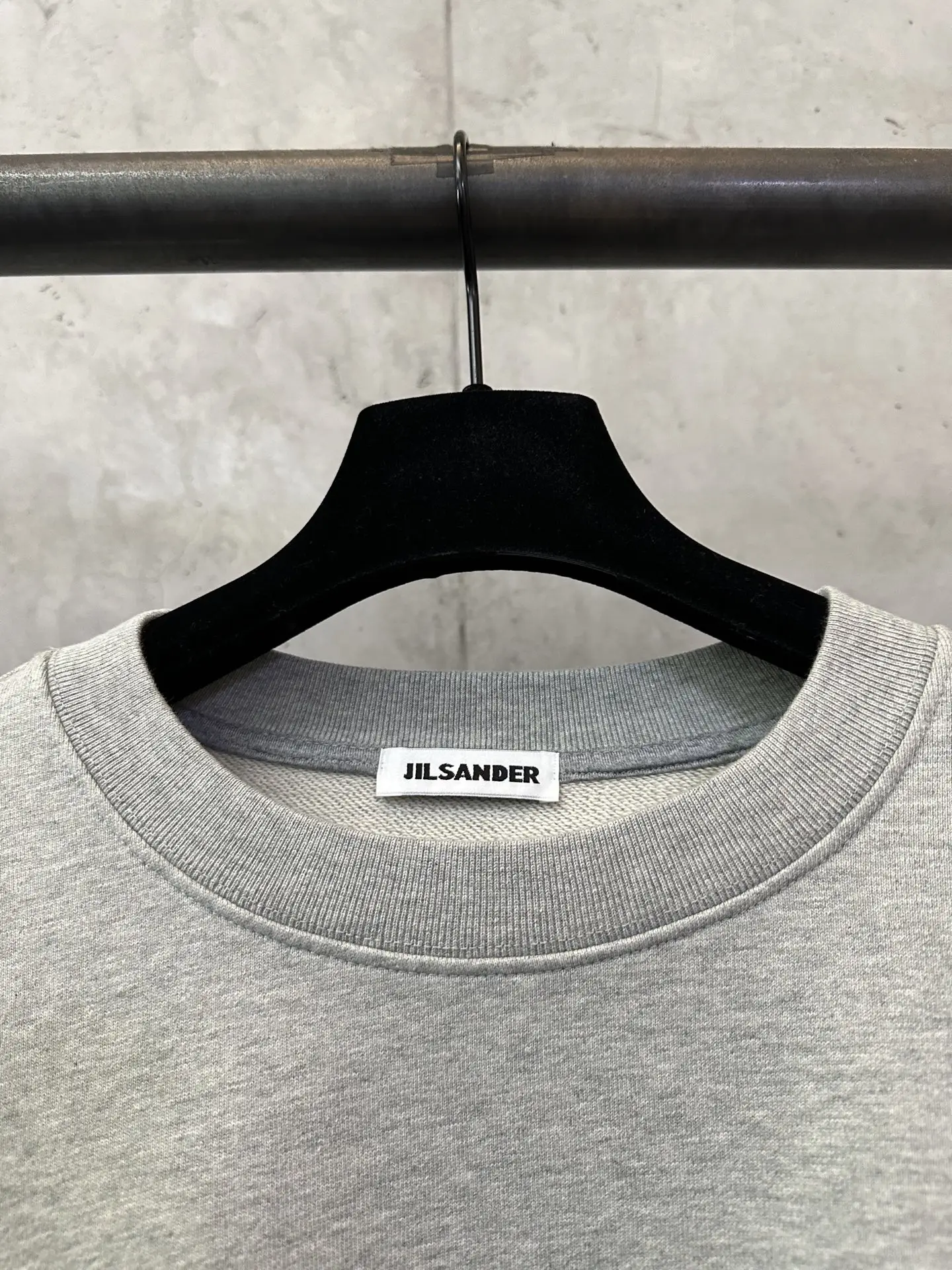 Logo Print Heavyweight Cotton Sweatshirt D25023106 — view 7
