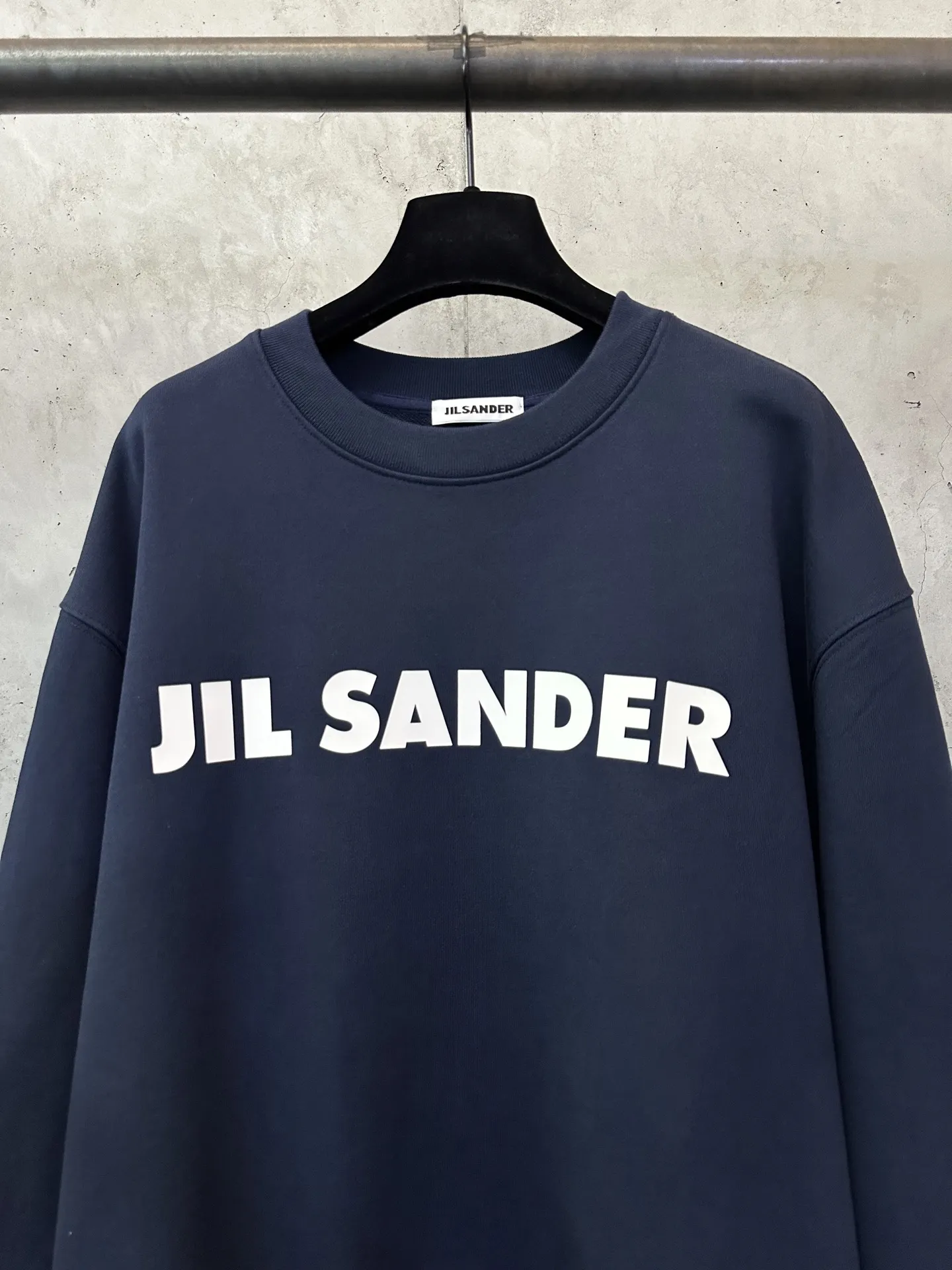 Logo Print Heavyweight Cotton Sweatshirt D25023103 — view 3