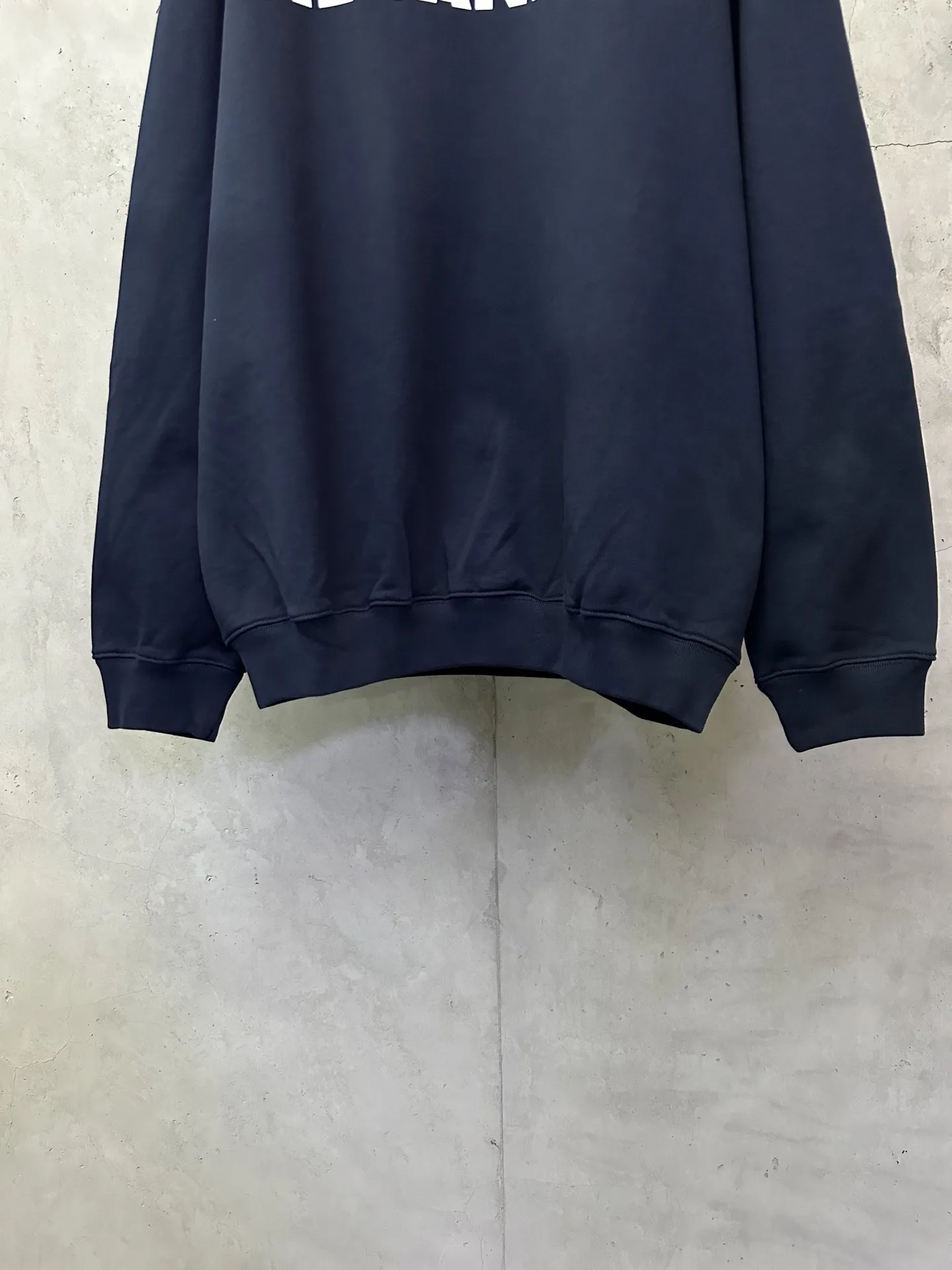 Logo Print Heavyweight Cotton Sweatshirt D25023103 — view 4