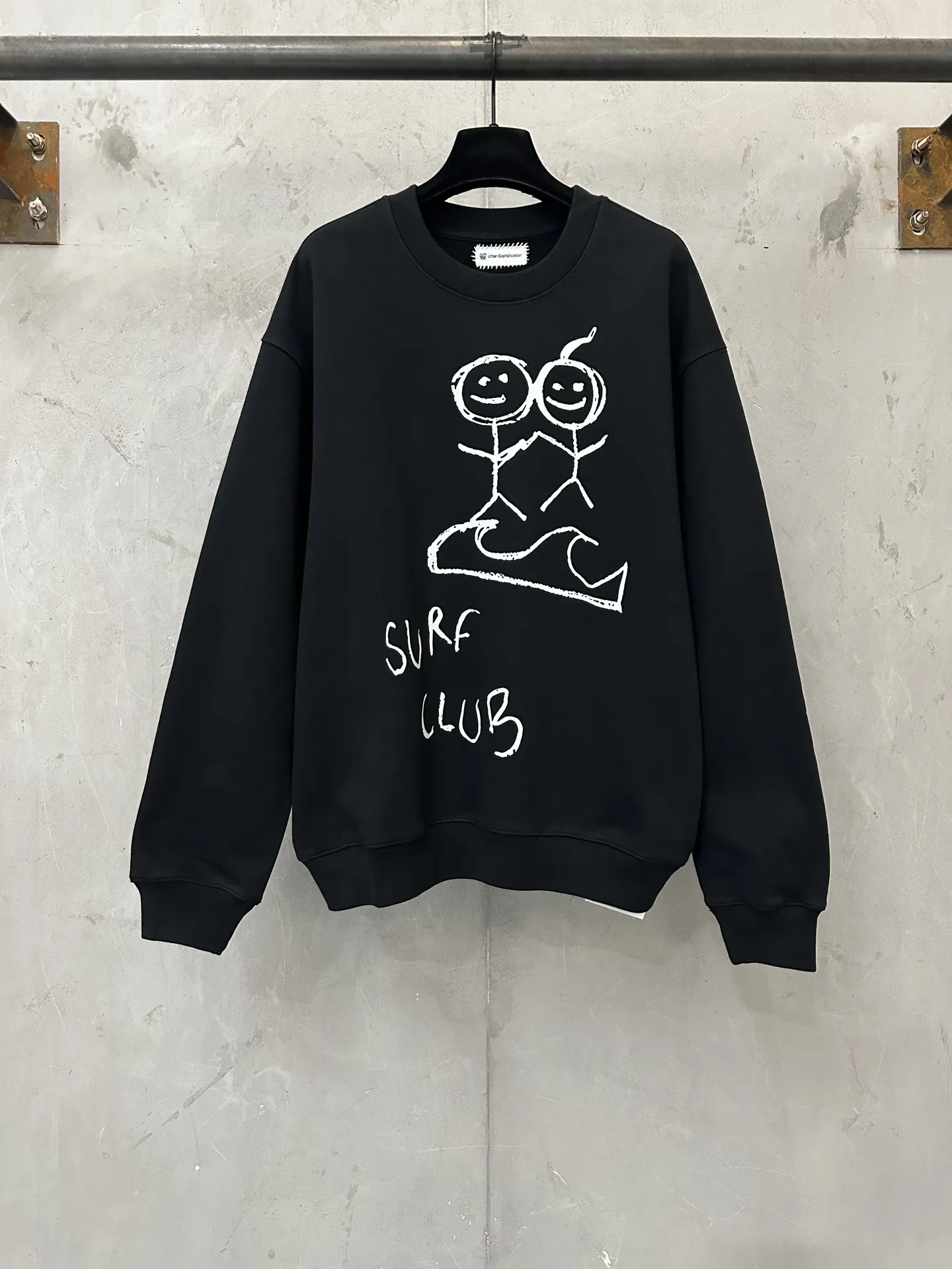 Surf Club Graphic Crew-Neck Sweatshirt D26018826