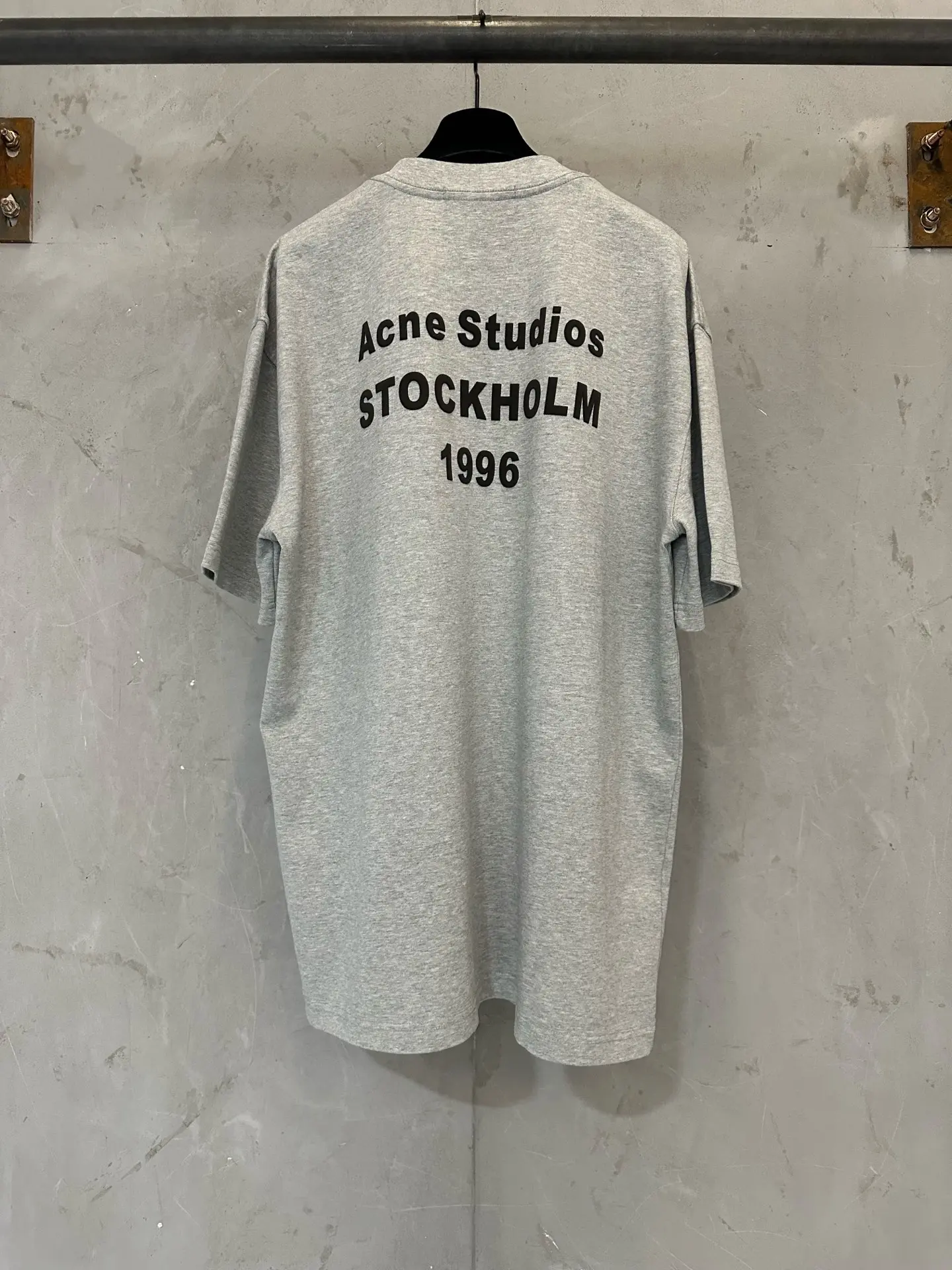 Logo-Print Heavyweight Cotton T-Shirt D22011901 — view 2