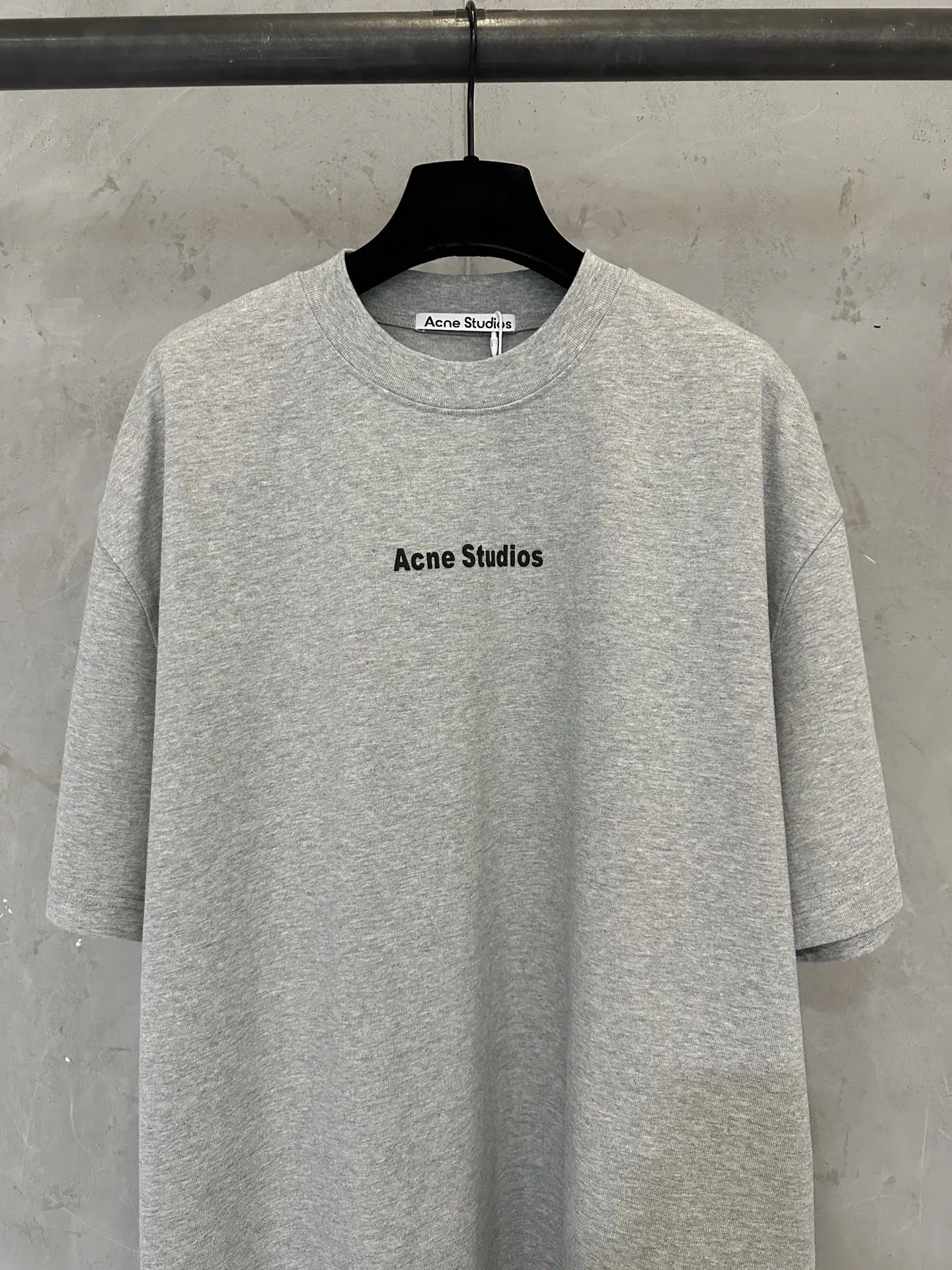 Logo-Print Heavyweight Cotton T-Shirt D22011901 — view 3