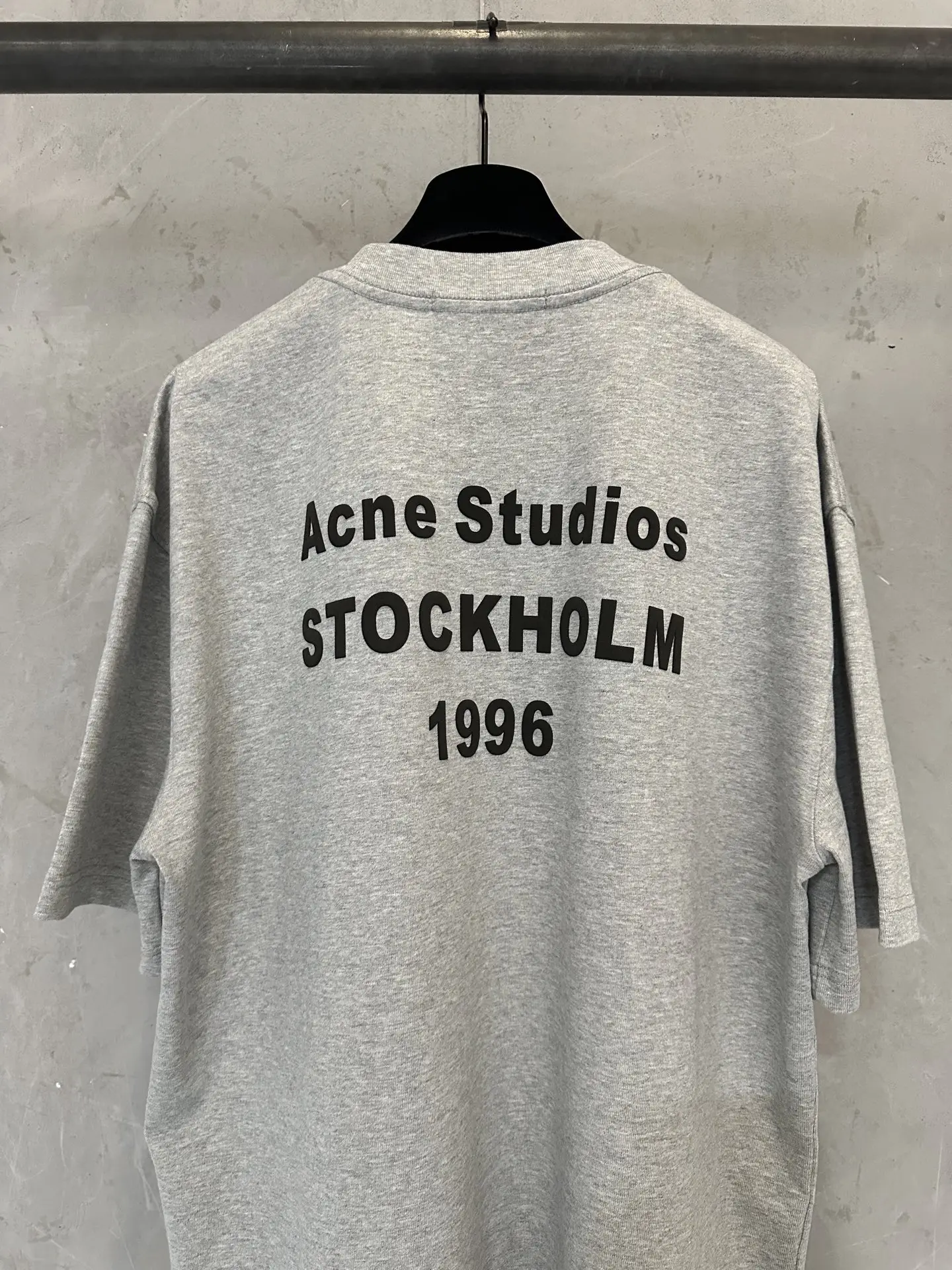 Logo-Print Heavyweight Cotton T-Shirt D22011901 — view 5