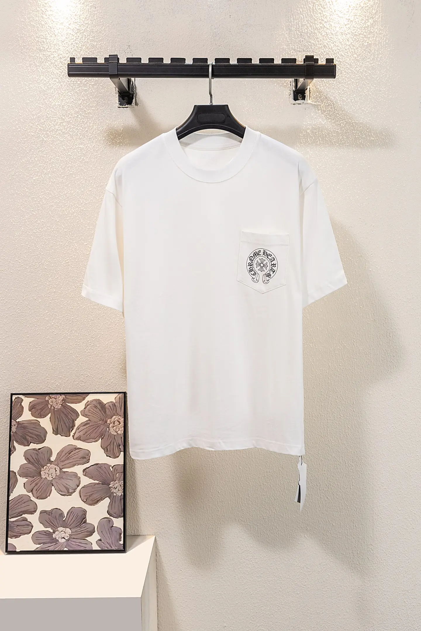 Logo Print Pocket T-Shirt D12011157