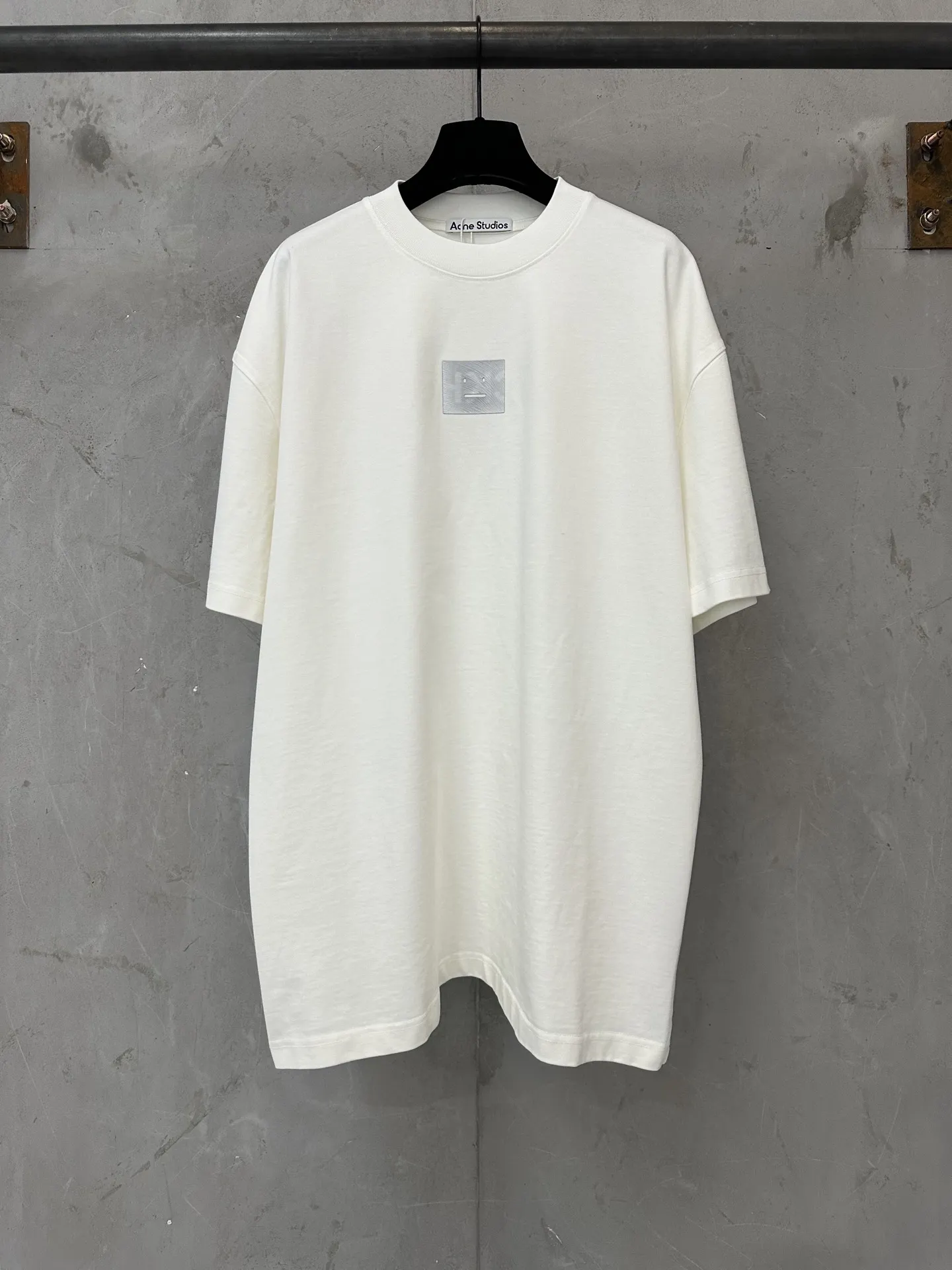 Face Logo Heavyweight Cotton T-Shirt D17011541