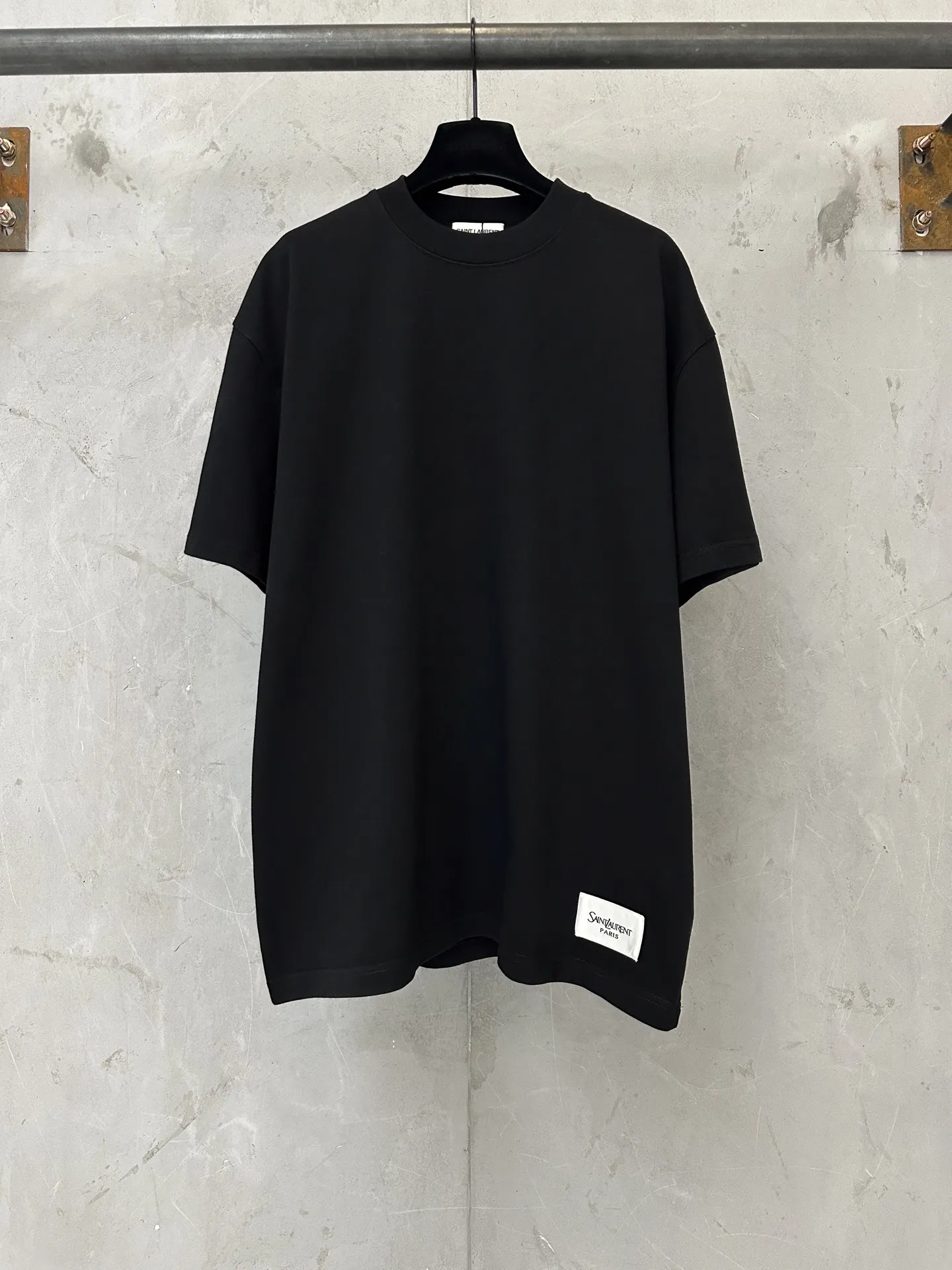 Logo-Patch Heavyweight Cotton T-Shirt D17011560