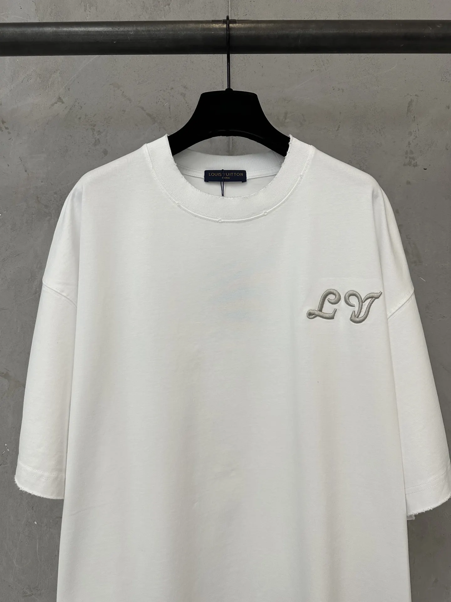 Embroidered Logo Heavyweight Cotton T-Shirt D18011552 — view 3