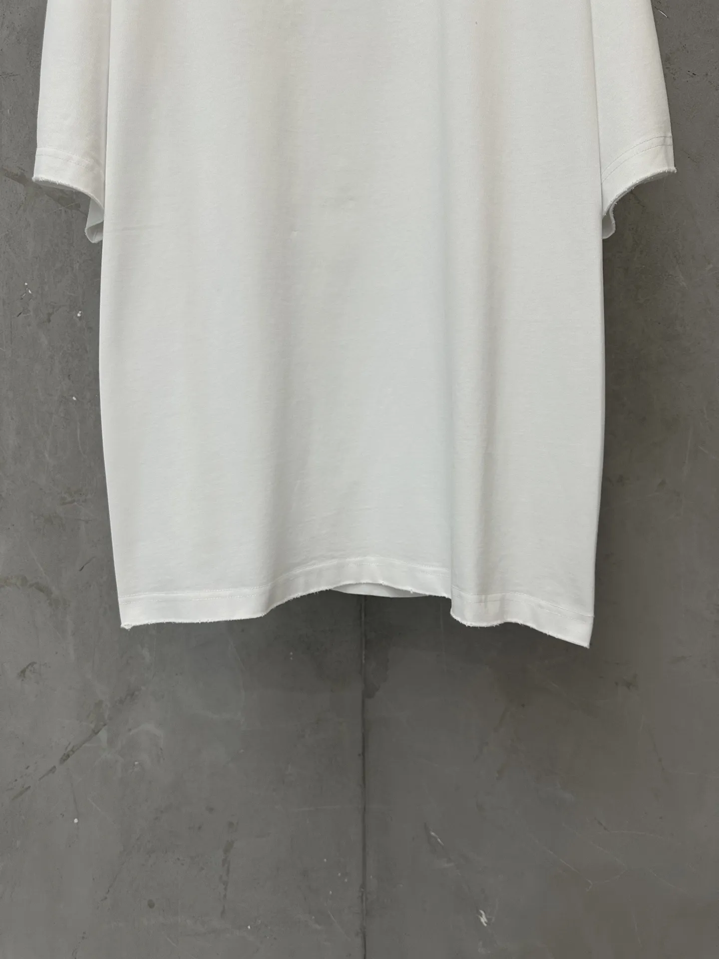 Embroidered Logo Heavyweight Cotton T-Shirt D18011552 — view 4