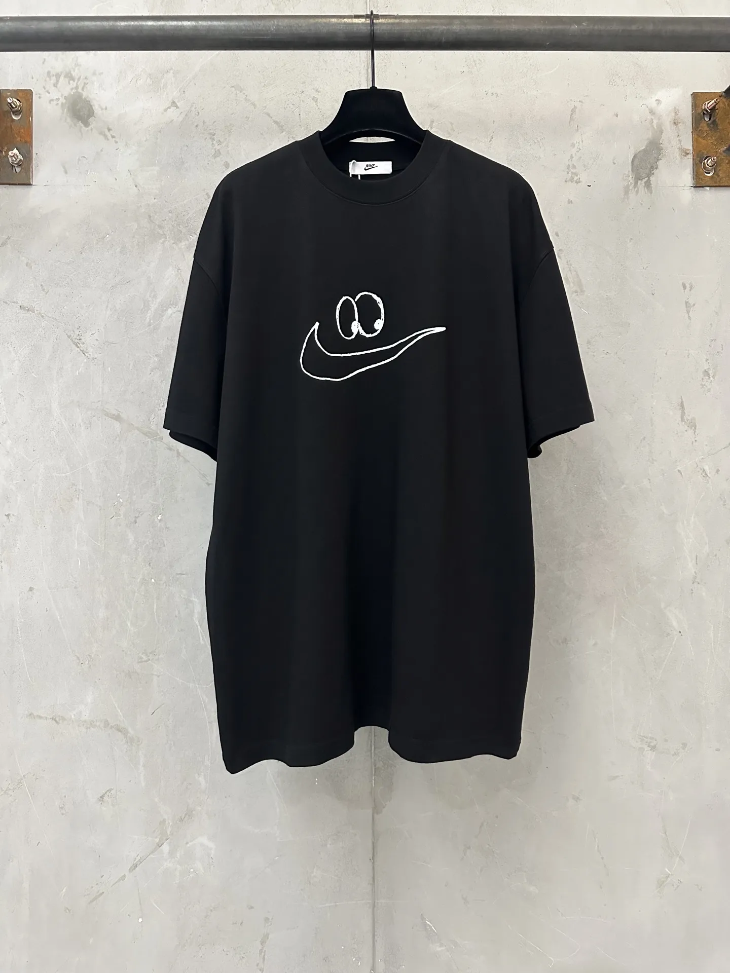 Graphic Print Heavyweight Cotton T-Shirt D18011353