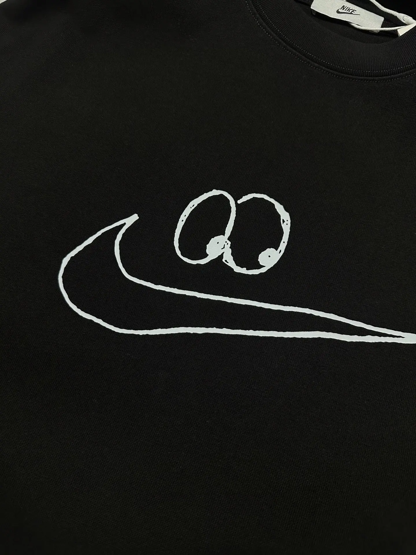 Graphic Print Heavyweight Cotton T-Shirt D18011353 — view 6