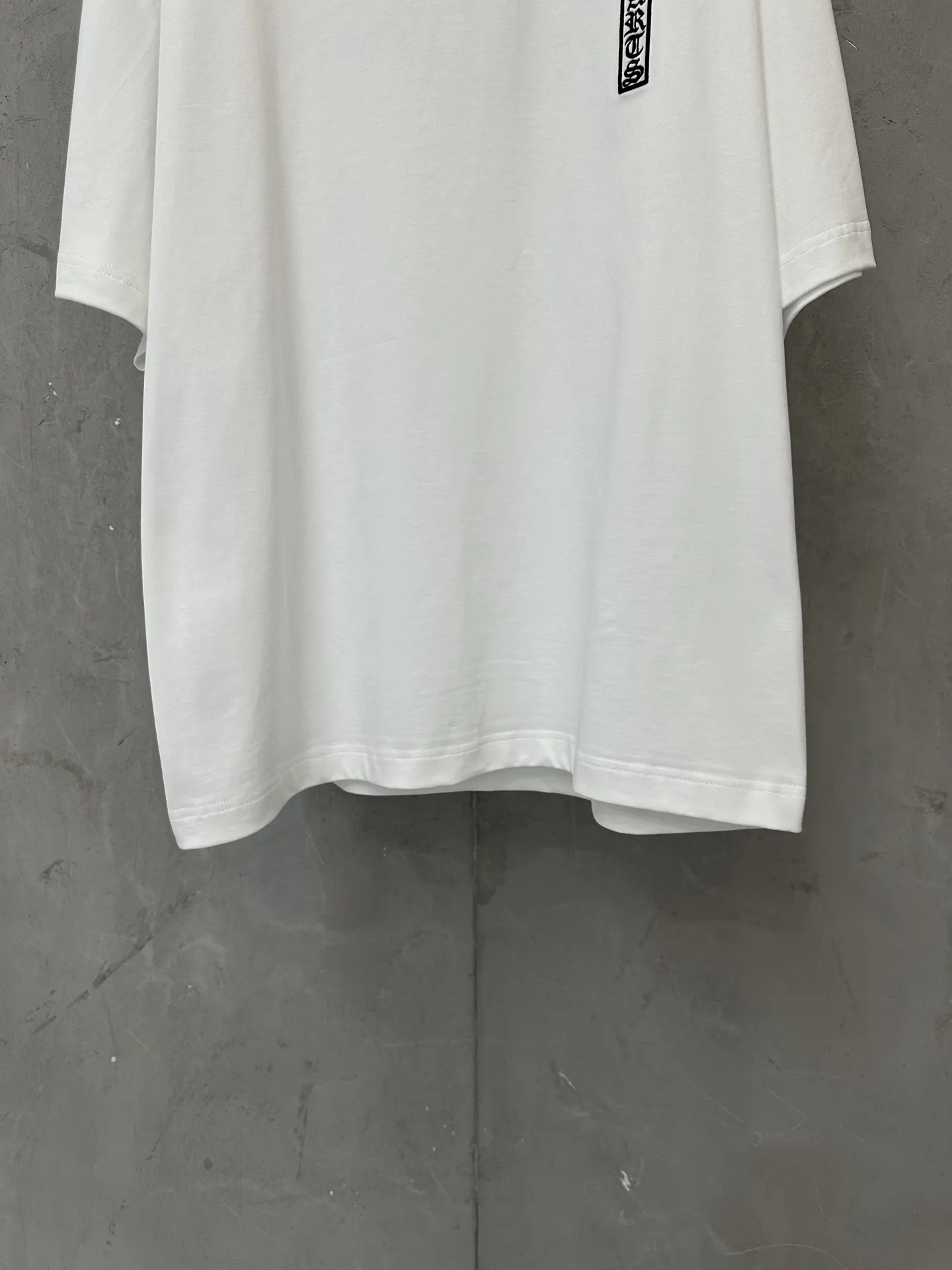 Embroidered Heavyweight Cotton T-Shirt D19011549 — view 4
