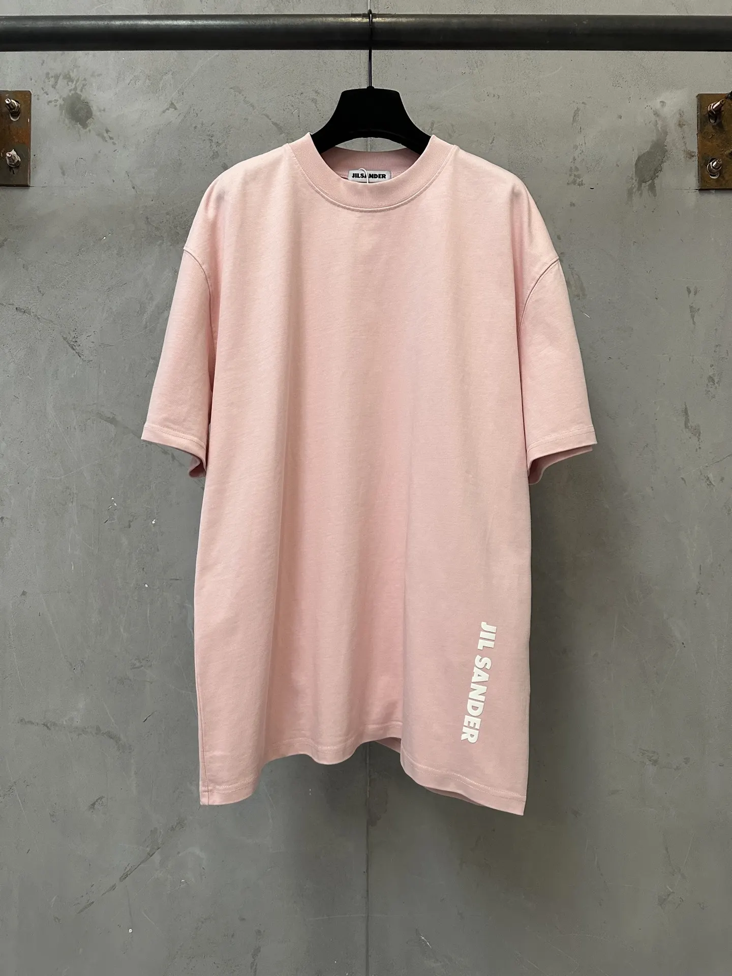 Logo Print Heavyweight Cotton T-Shirt D19011196