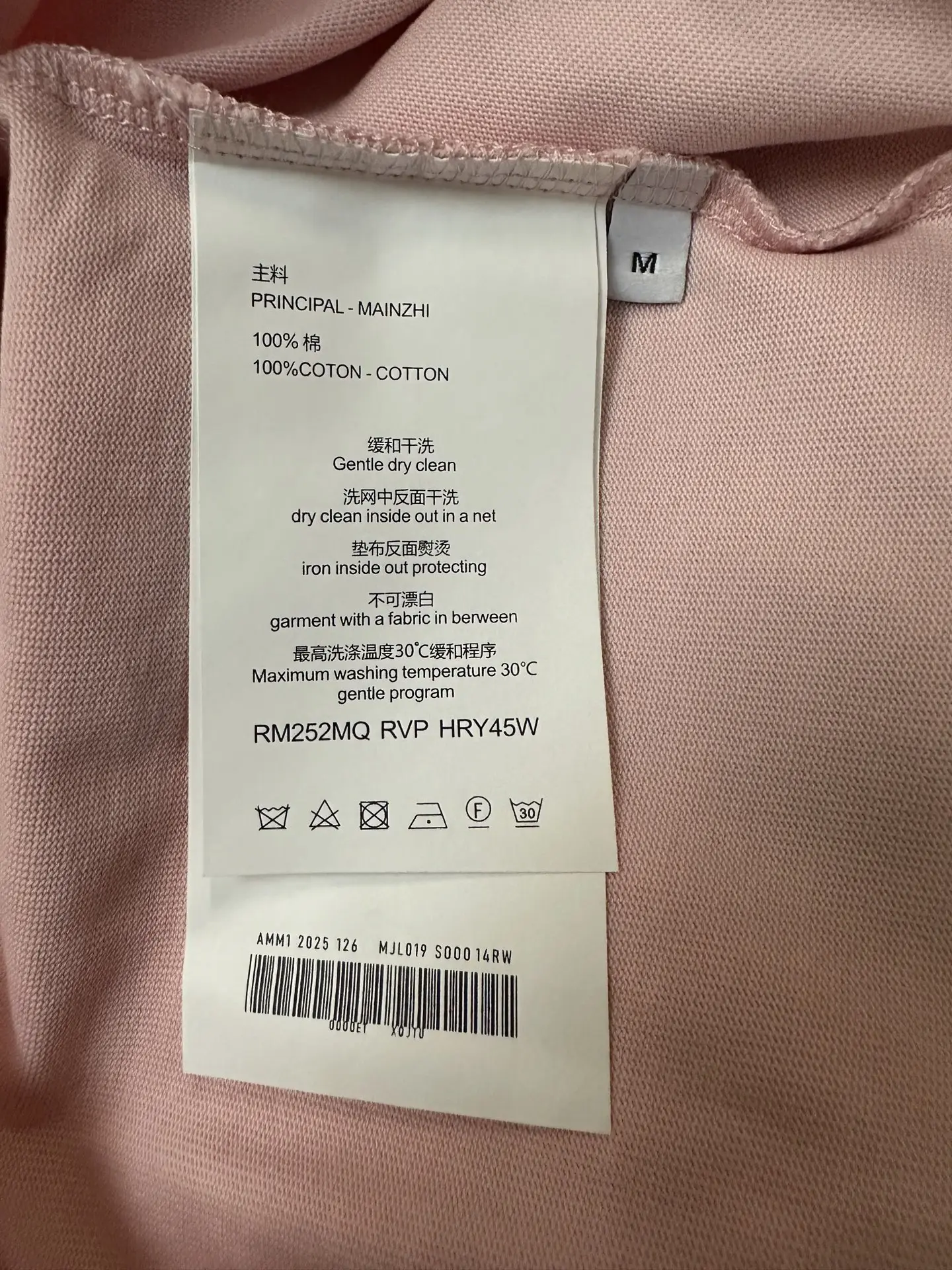 Logo Print Heavyweight Cotton T-Shirt D19011196 — view 9