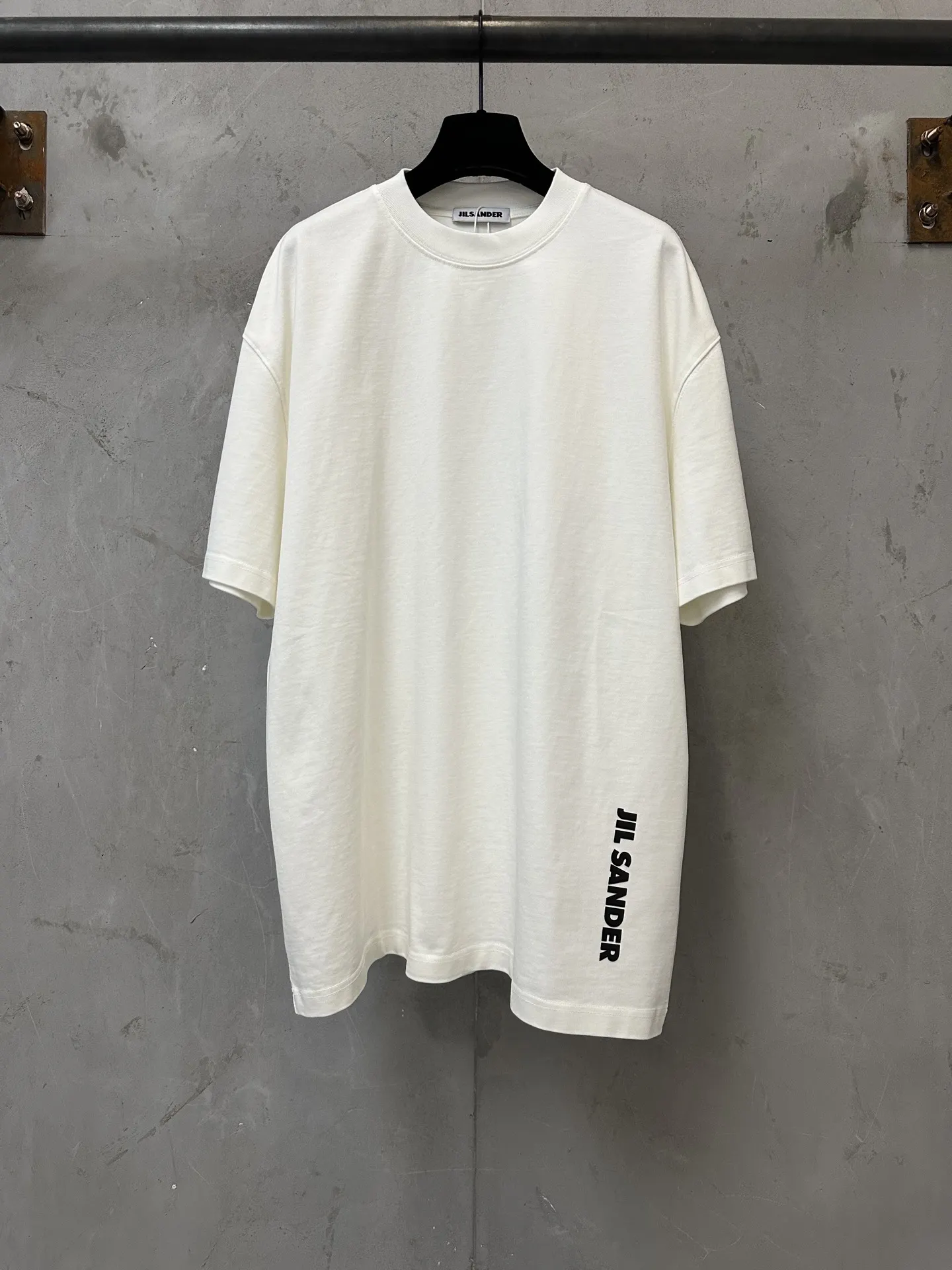 Logo Print Heavyweight Cotton T-Shirt D19011195