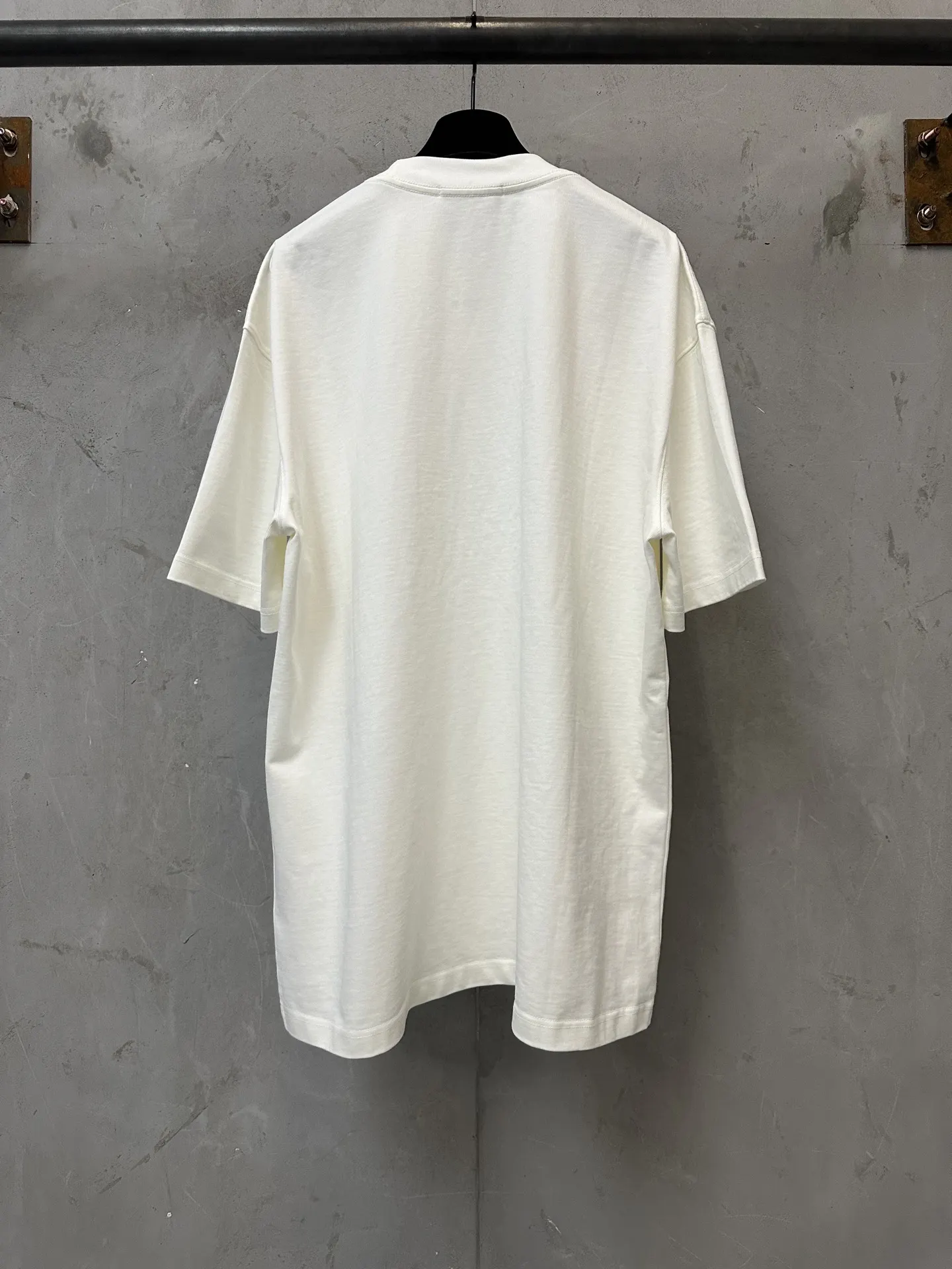 Logo Print Heavyweight Cotton T-Shirt D19011195 — view 2