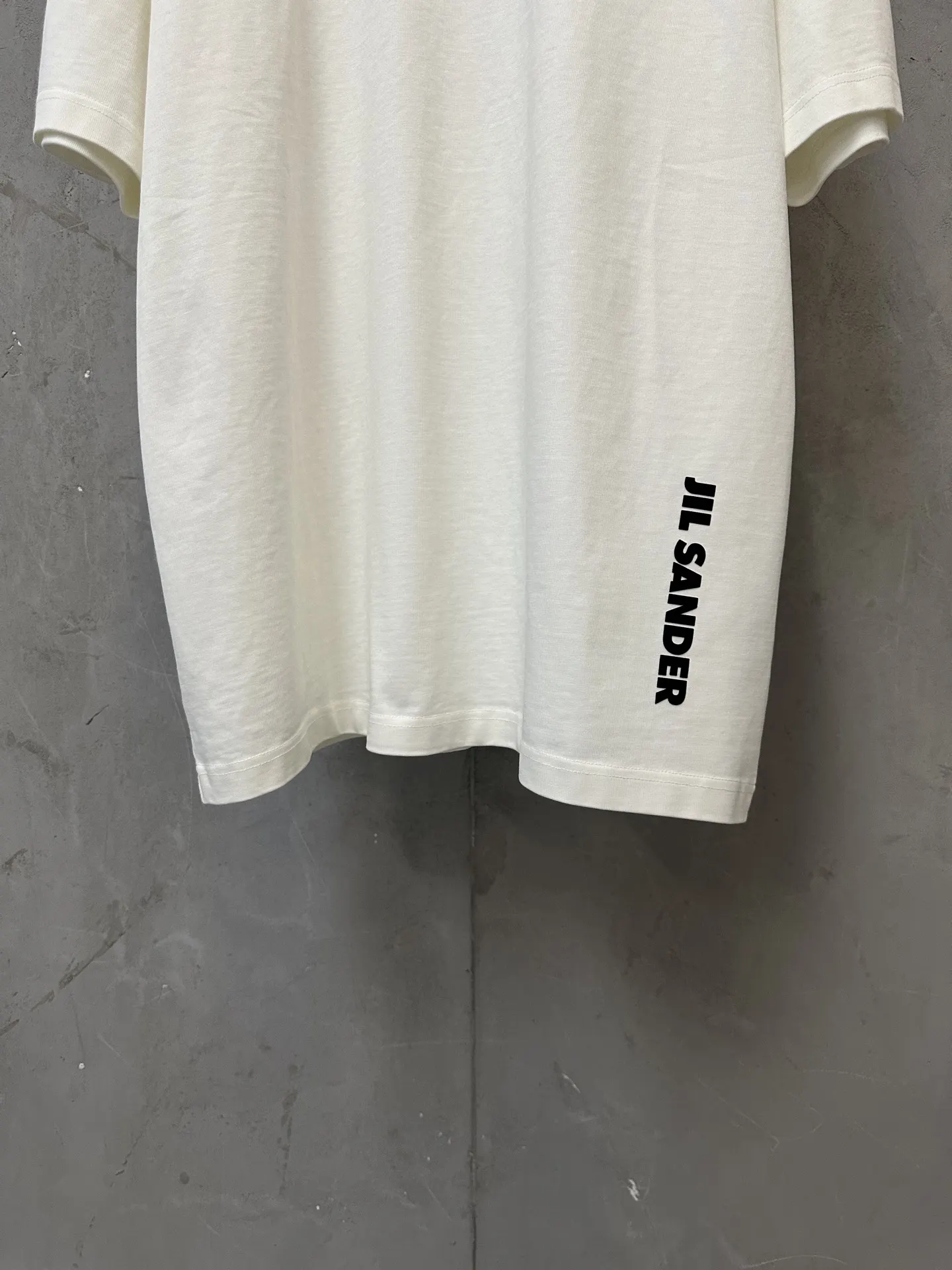 Logo Print Heavyweight Cotton T-Shirt D19011195 — view 4