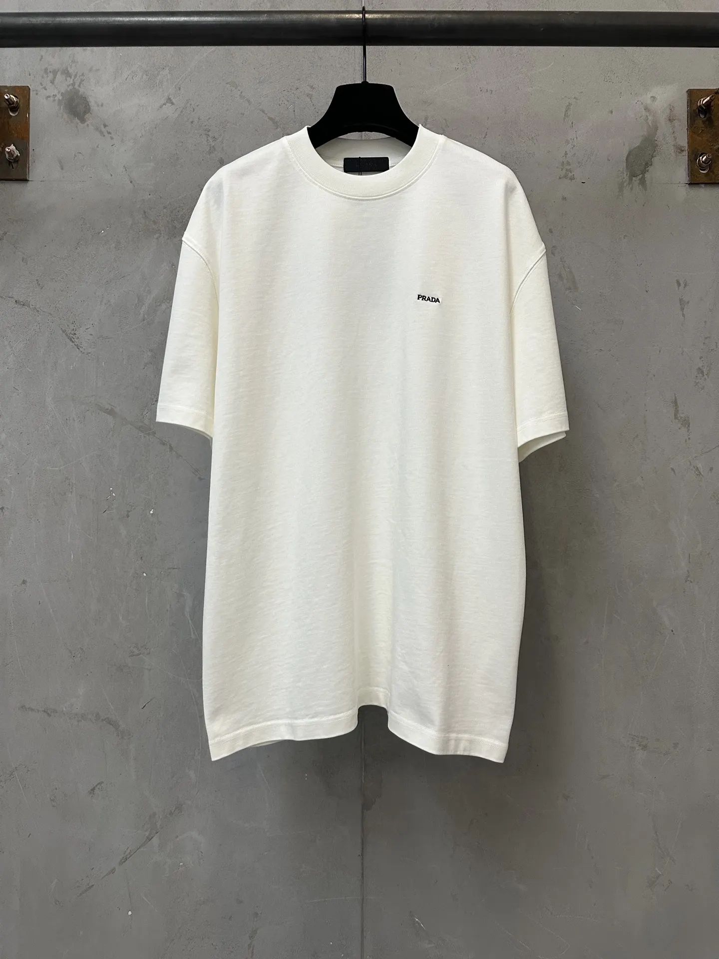 Logo-Embroidered Heavyweight Cotton T-Shirt D19011191