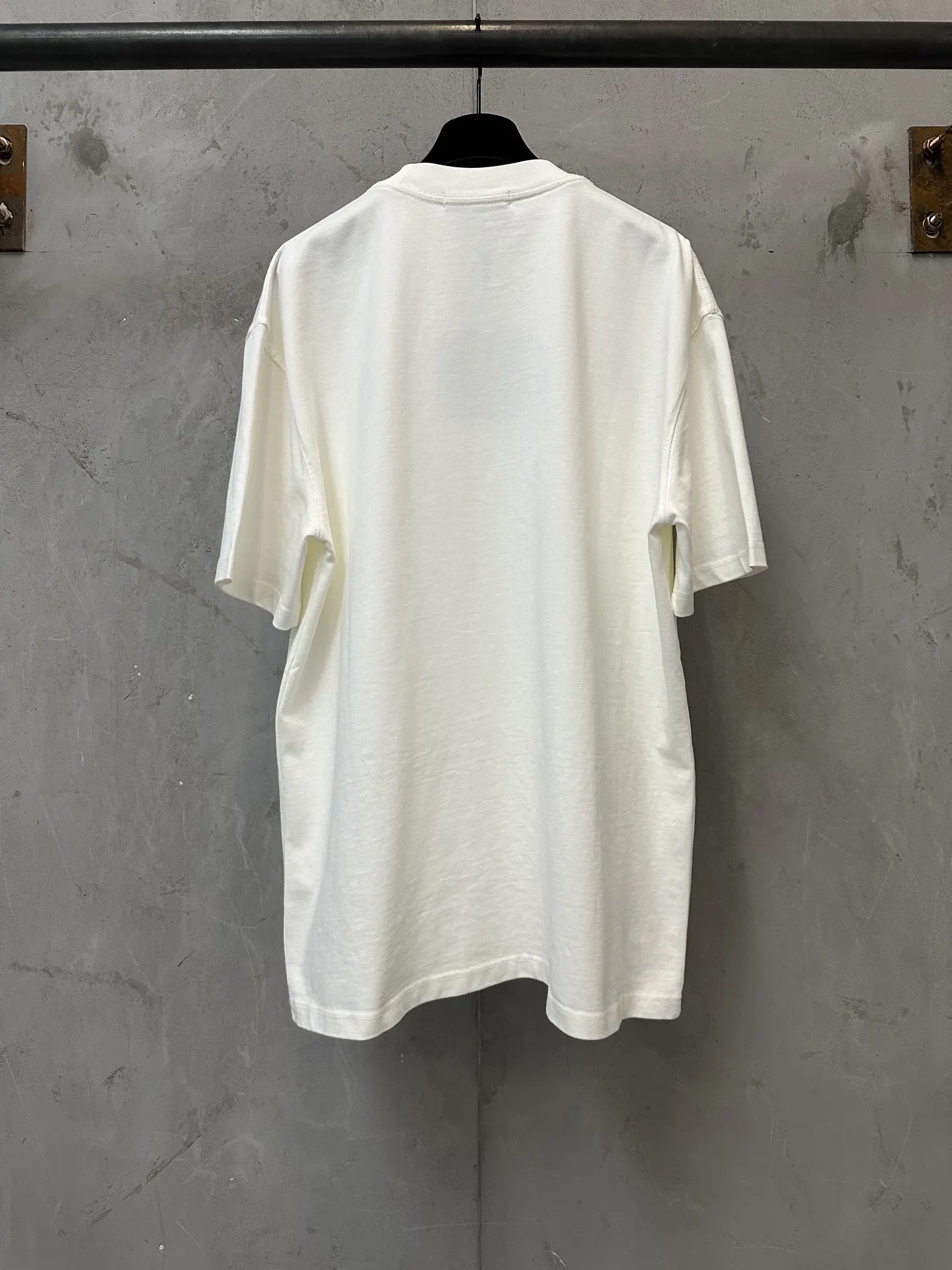 Logo-Embroidered Heavyweight Cotton T-Shirt D19011191 — view 2