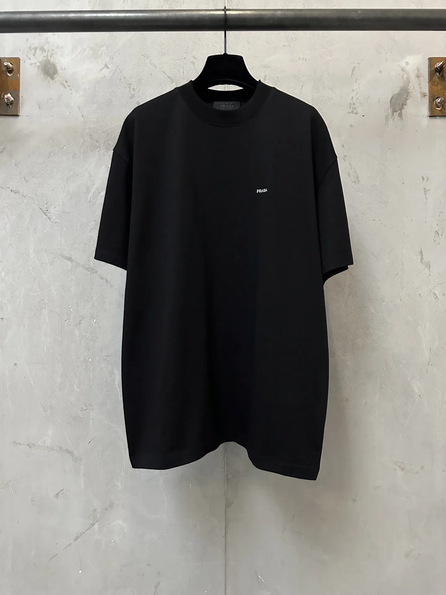 Logo-Embroidered Heavyweight Cotton T-Shirt D19011192