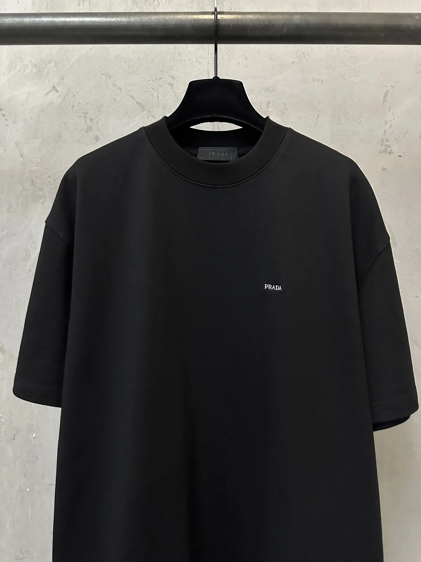 Logo-Embroidered Heavyweight Cotton T-Shirt D19011192 — view 3