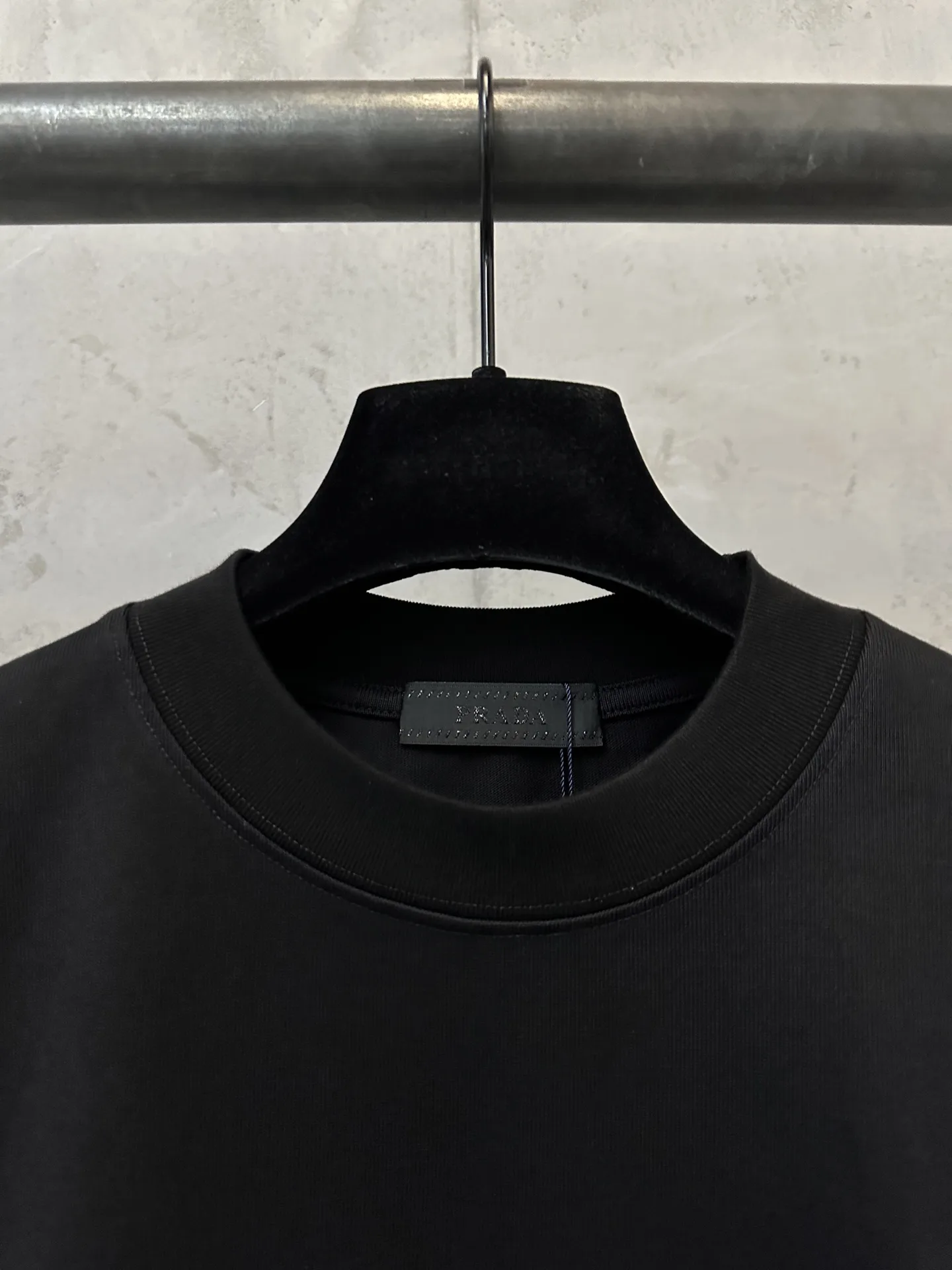 Logo-Embroidered Heavyweight Cotton T-Shirt D19011192 — view 5