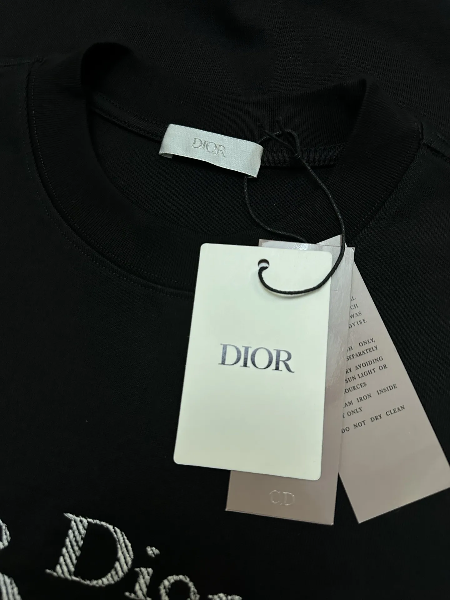 Embroidered Heavyweight Cotton T-Shirt D19511189 — view 6