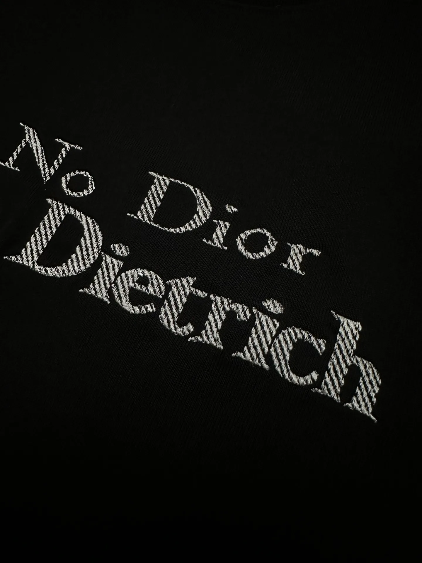 Embroidered Heavyweight Cotton T-Shirt D19511189 — view 7