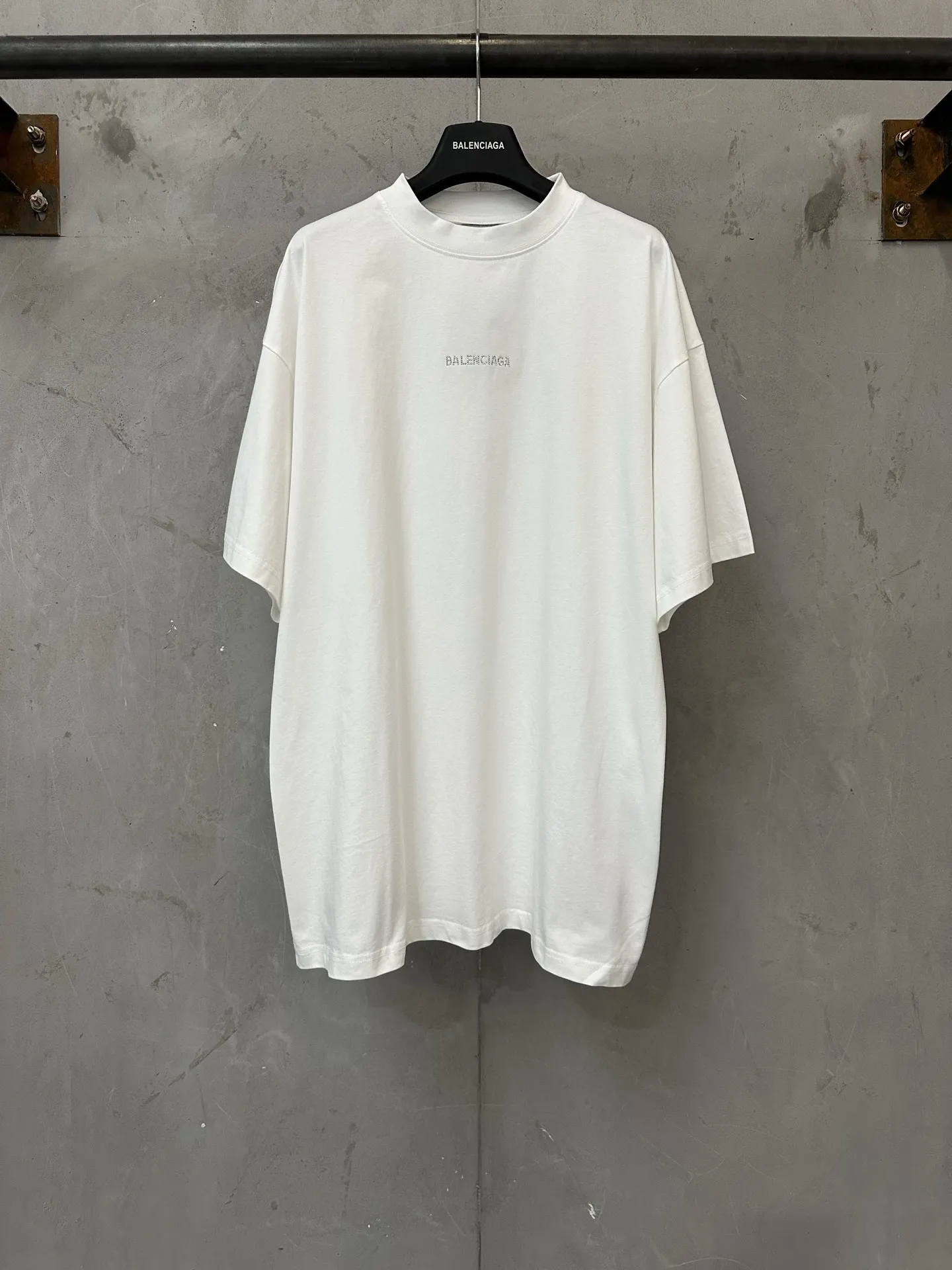 Rhinestone Logo Oversized T-Shirt D20018893