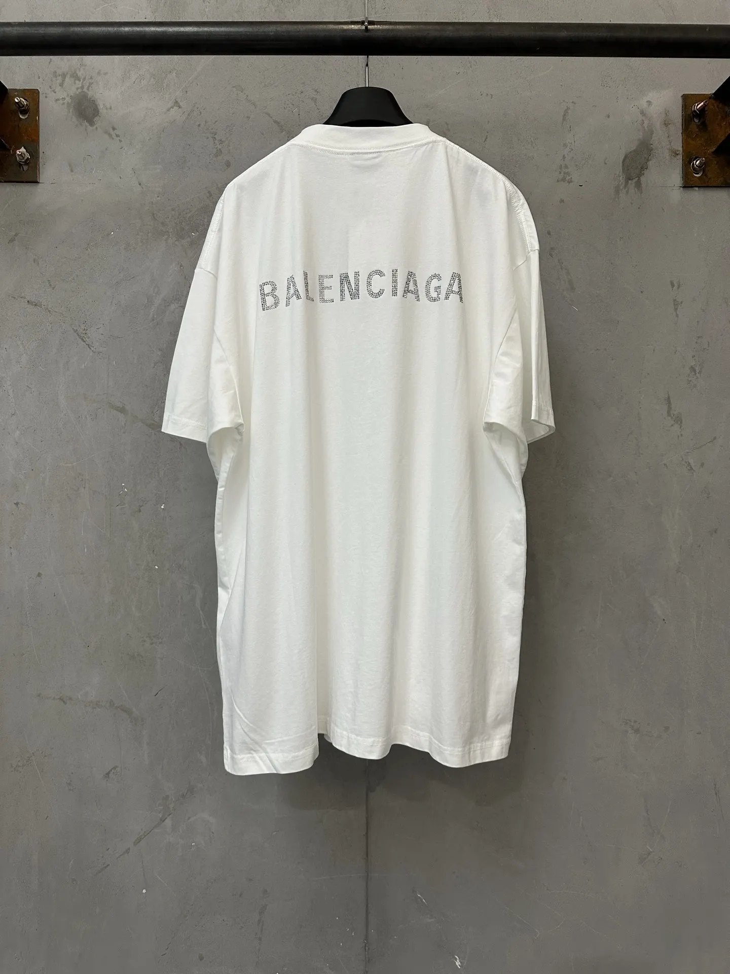 Rhinestone Logo Oversized T-Shirt D20018893 — view 2